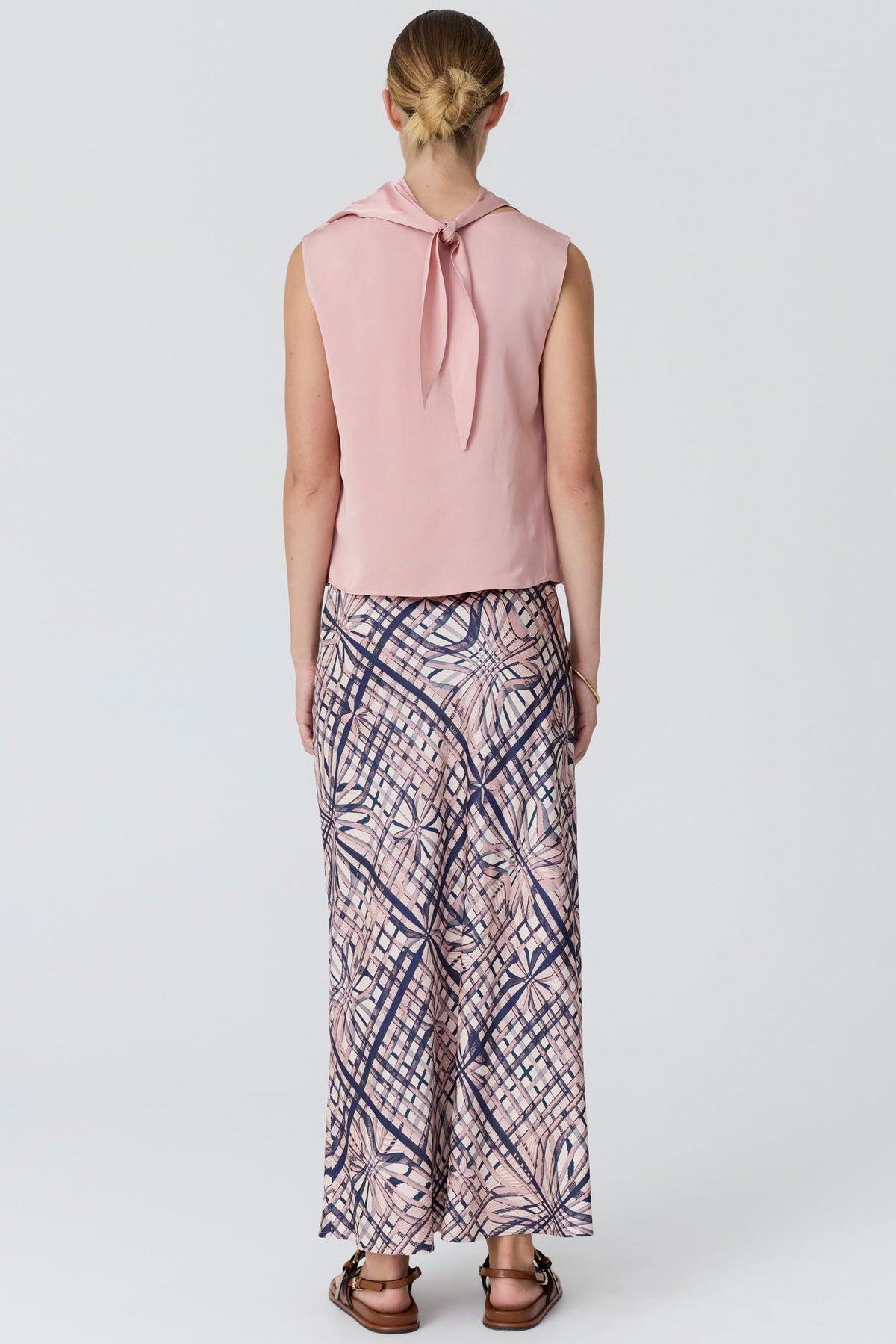INNES TIE NECK TOP