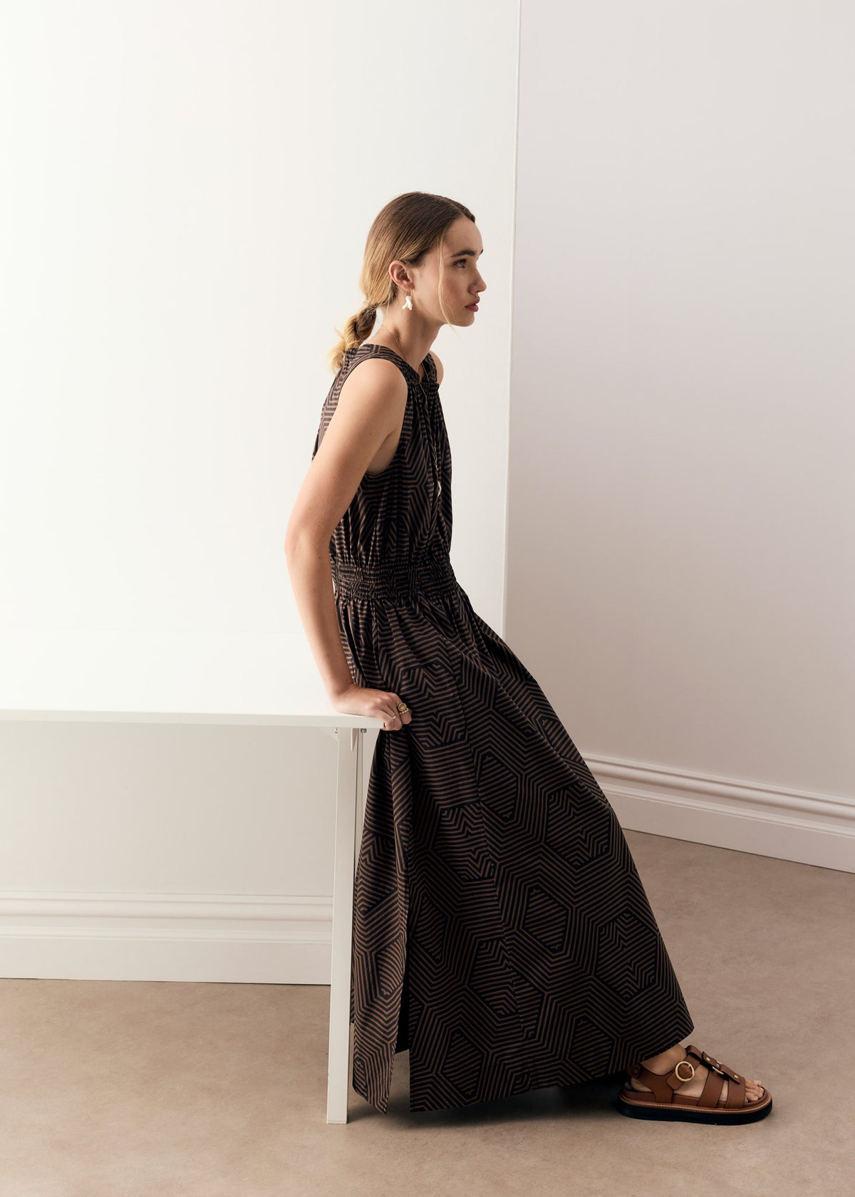 TRELLIS TANK DRESS