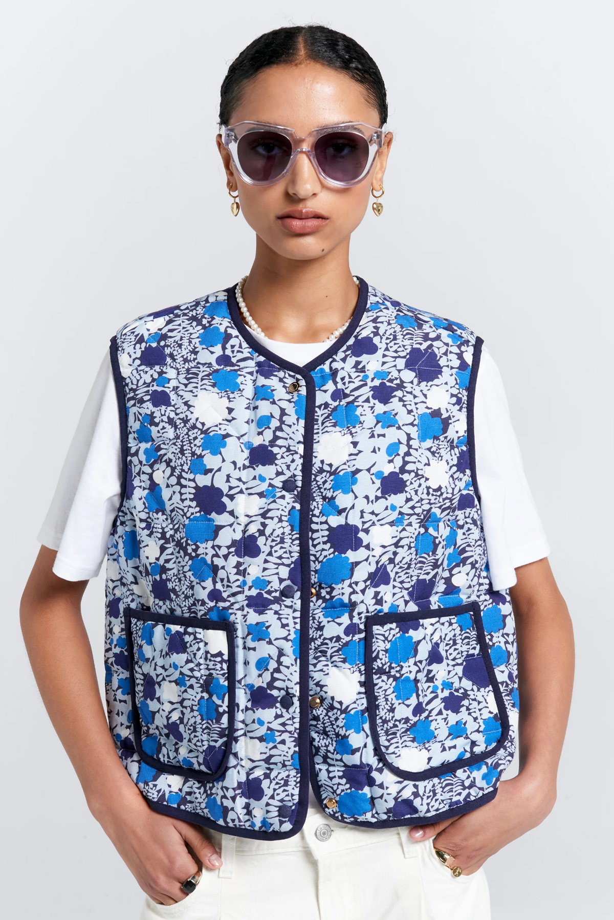 QUILTED DRIFT VEST