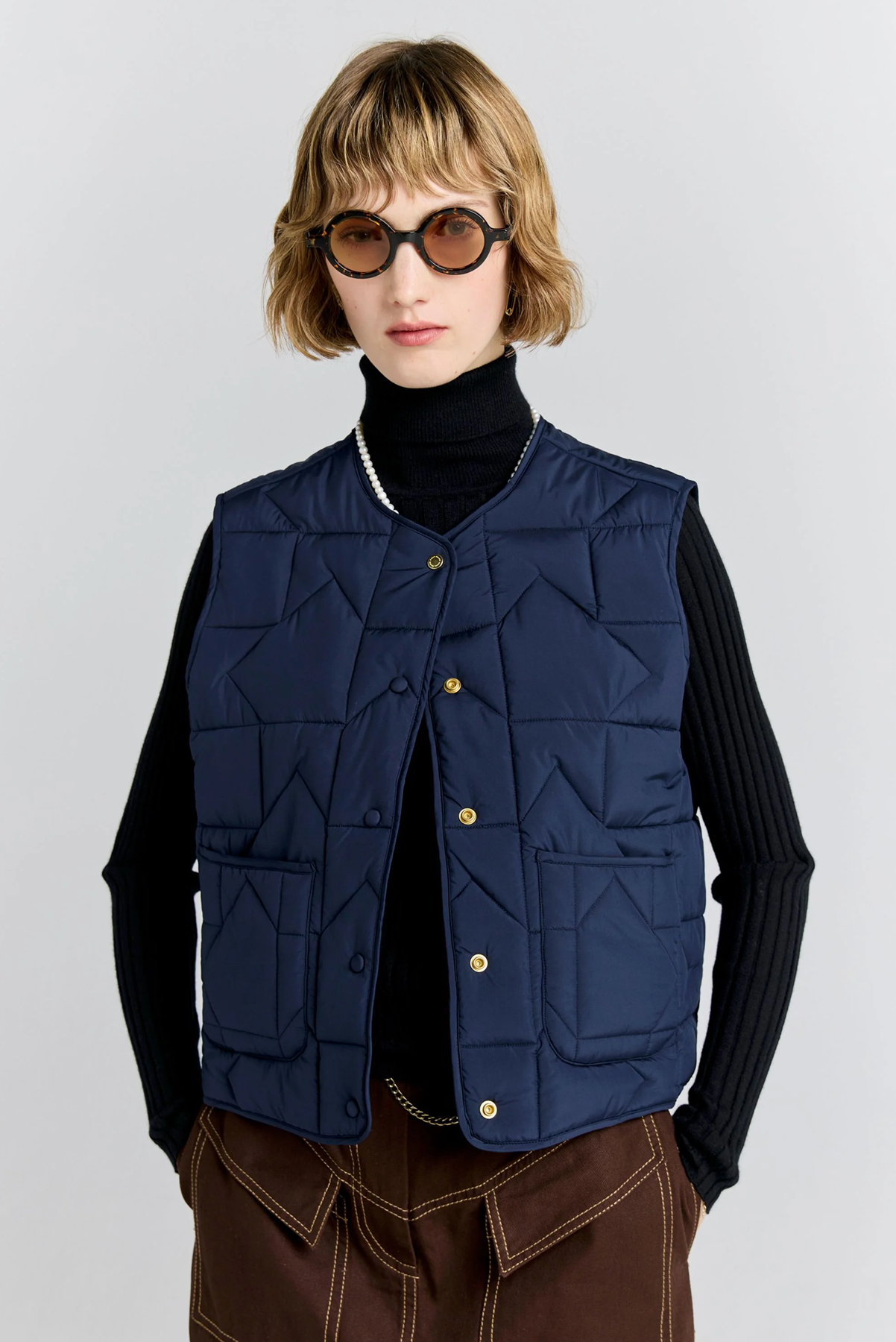 QUILTED DRIFT VEST