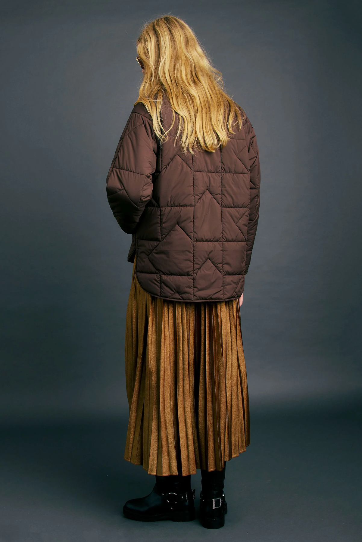 QUILTED MONOGRAM JACKET