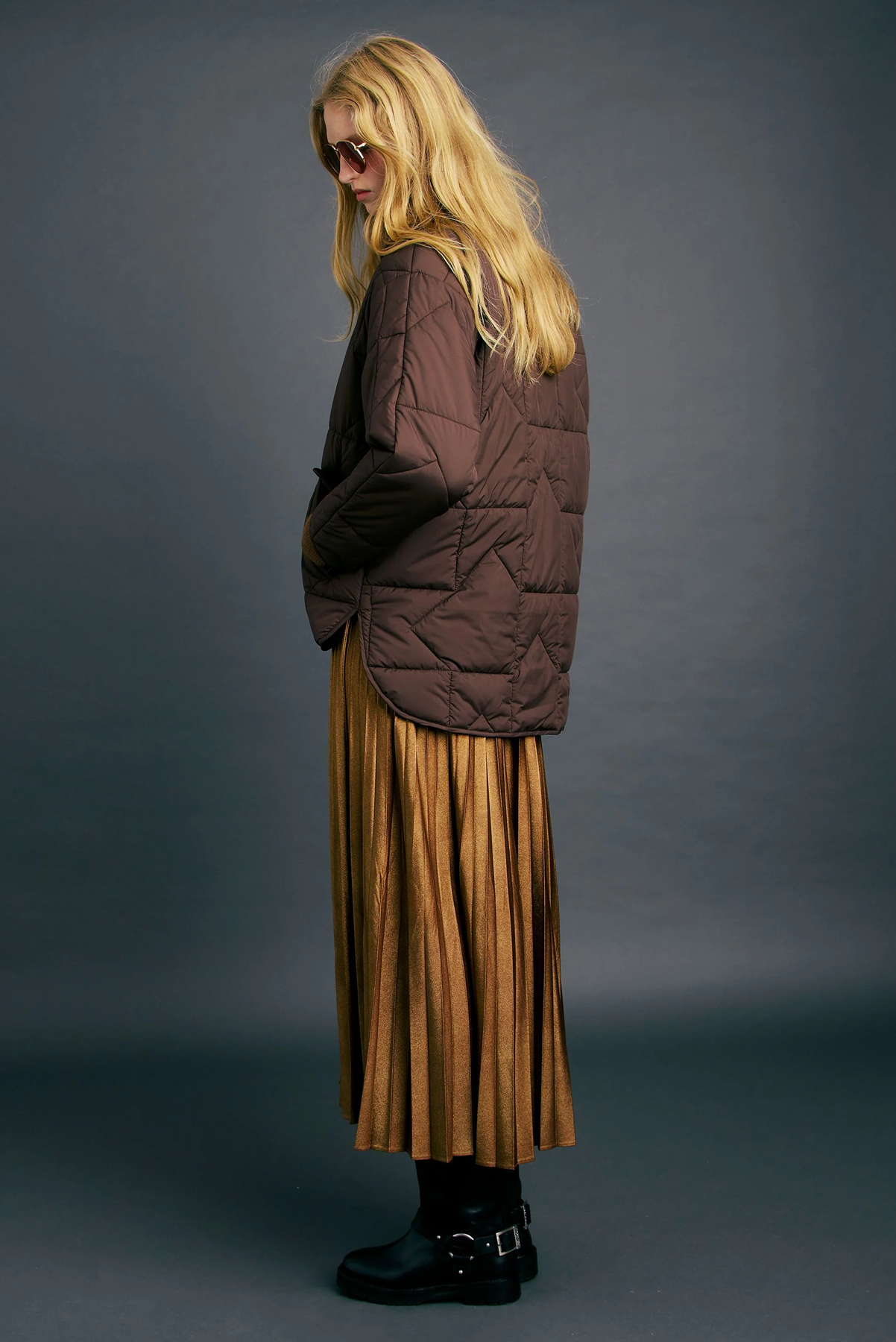 QUILTED MONOGRAM JACKET