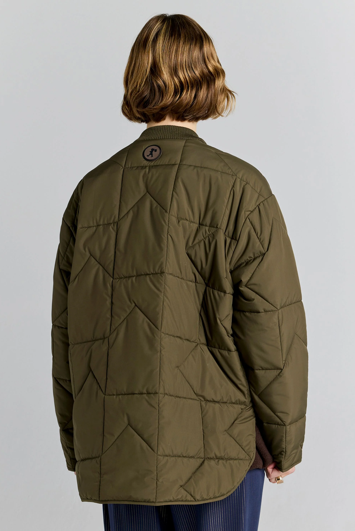 QUILTED MONOGRAM JACKET