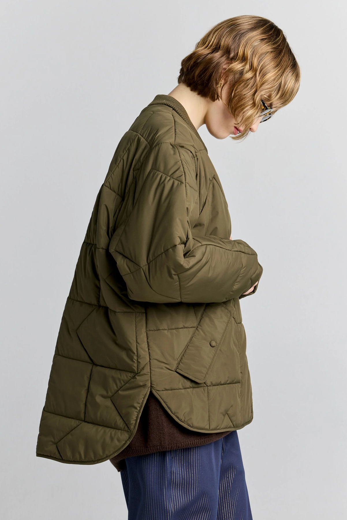 QUILTED MONOGRAM JACKET