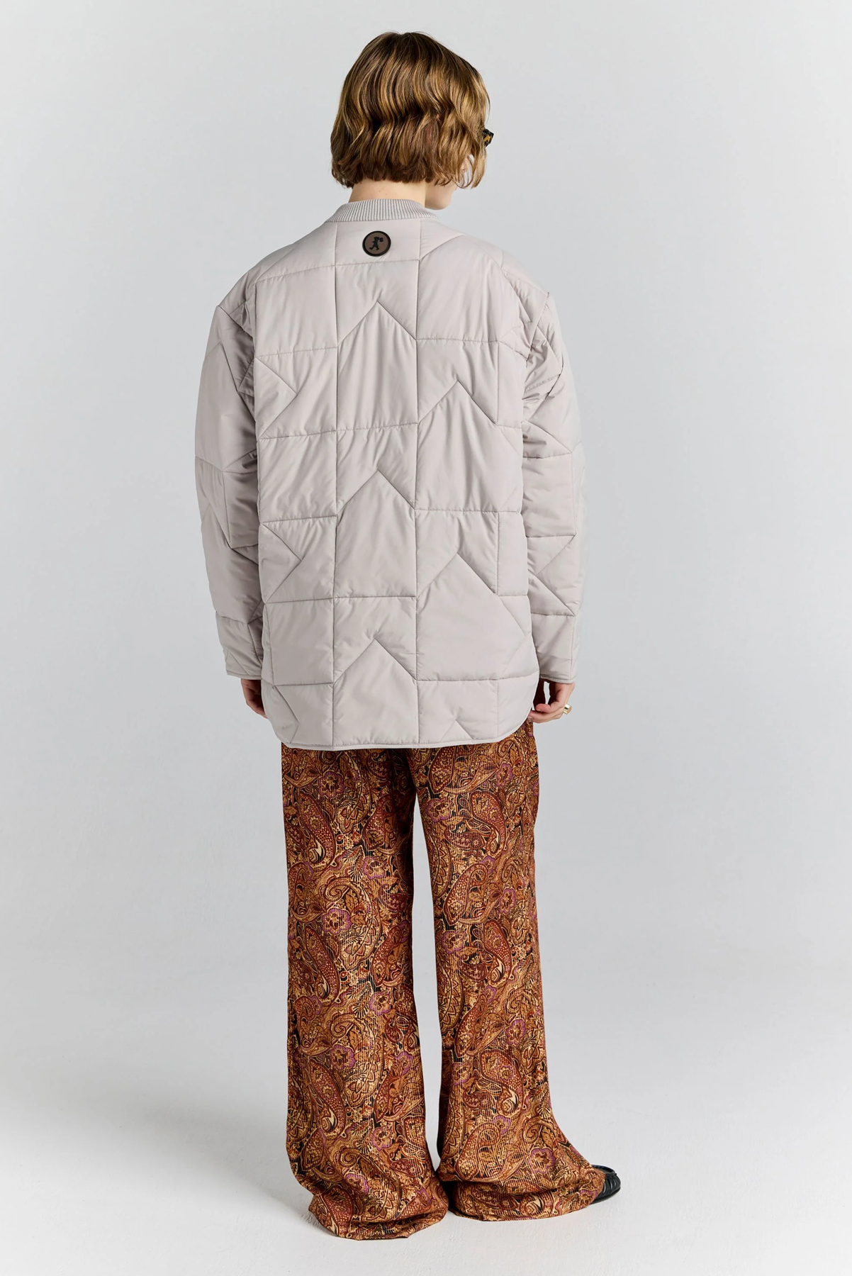 QUILTED MONOGRAM JACKET