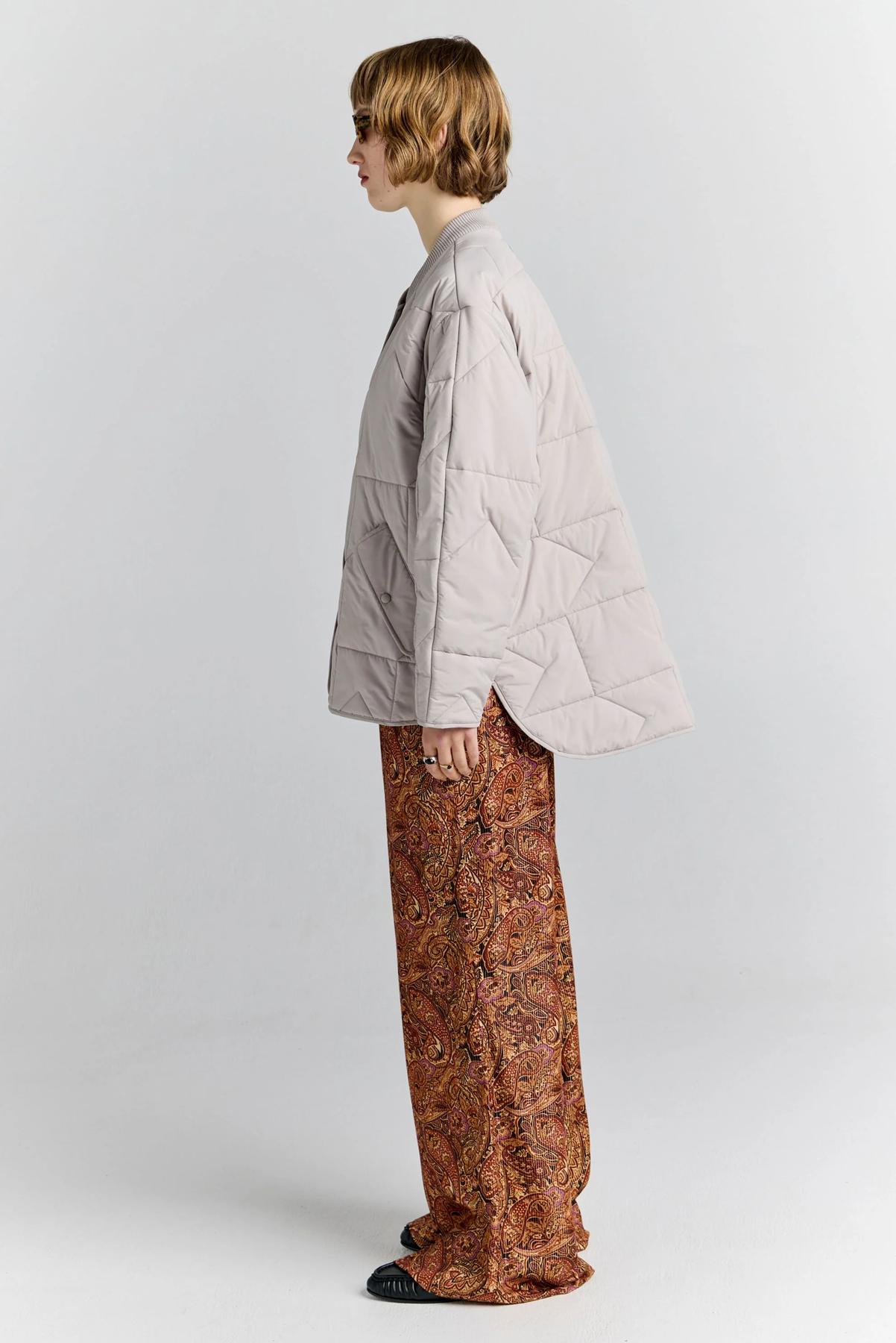 QUILTED MONOGRAM JACKET