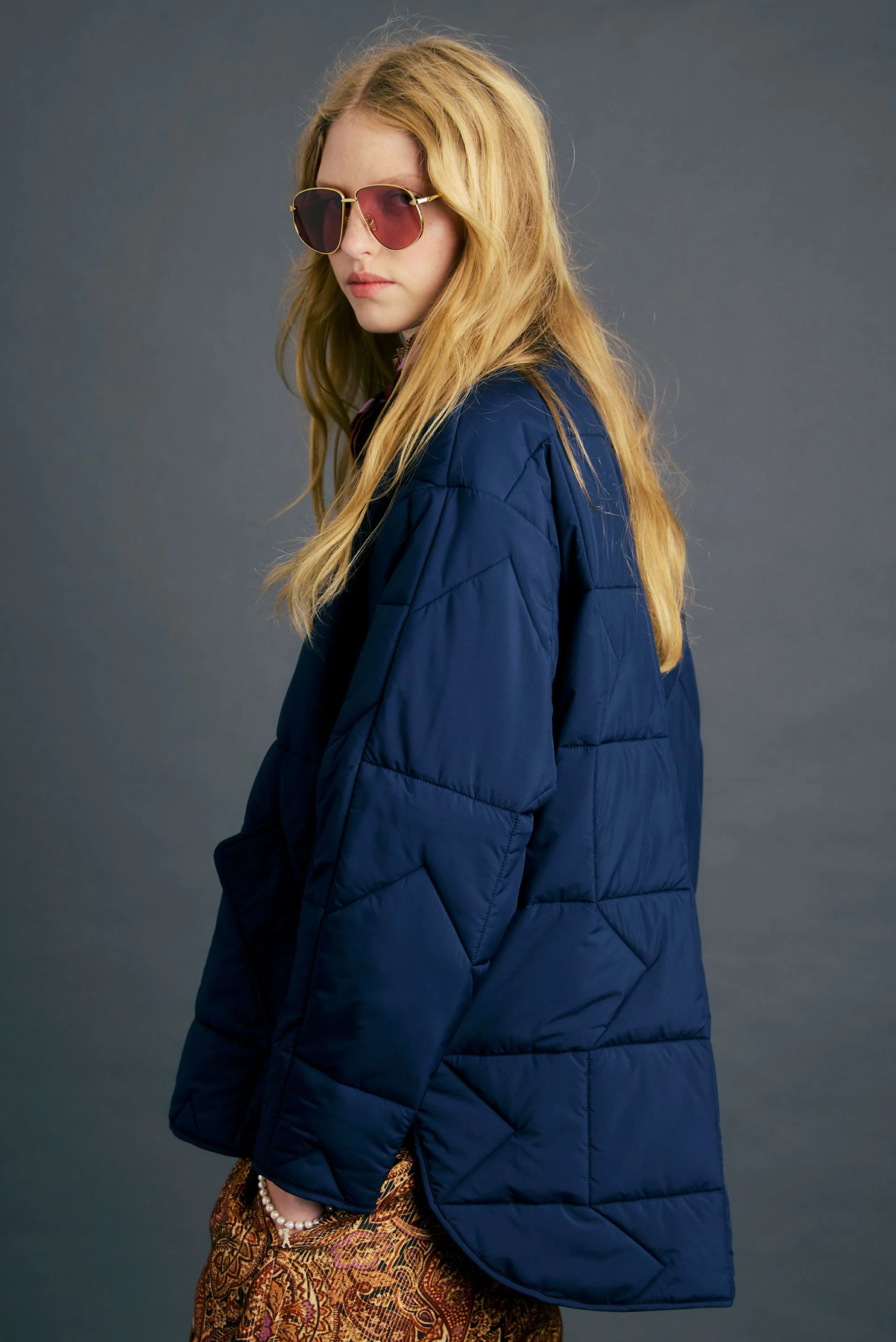 QUILTED MONOGRAM JACKET