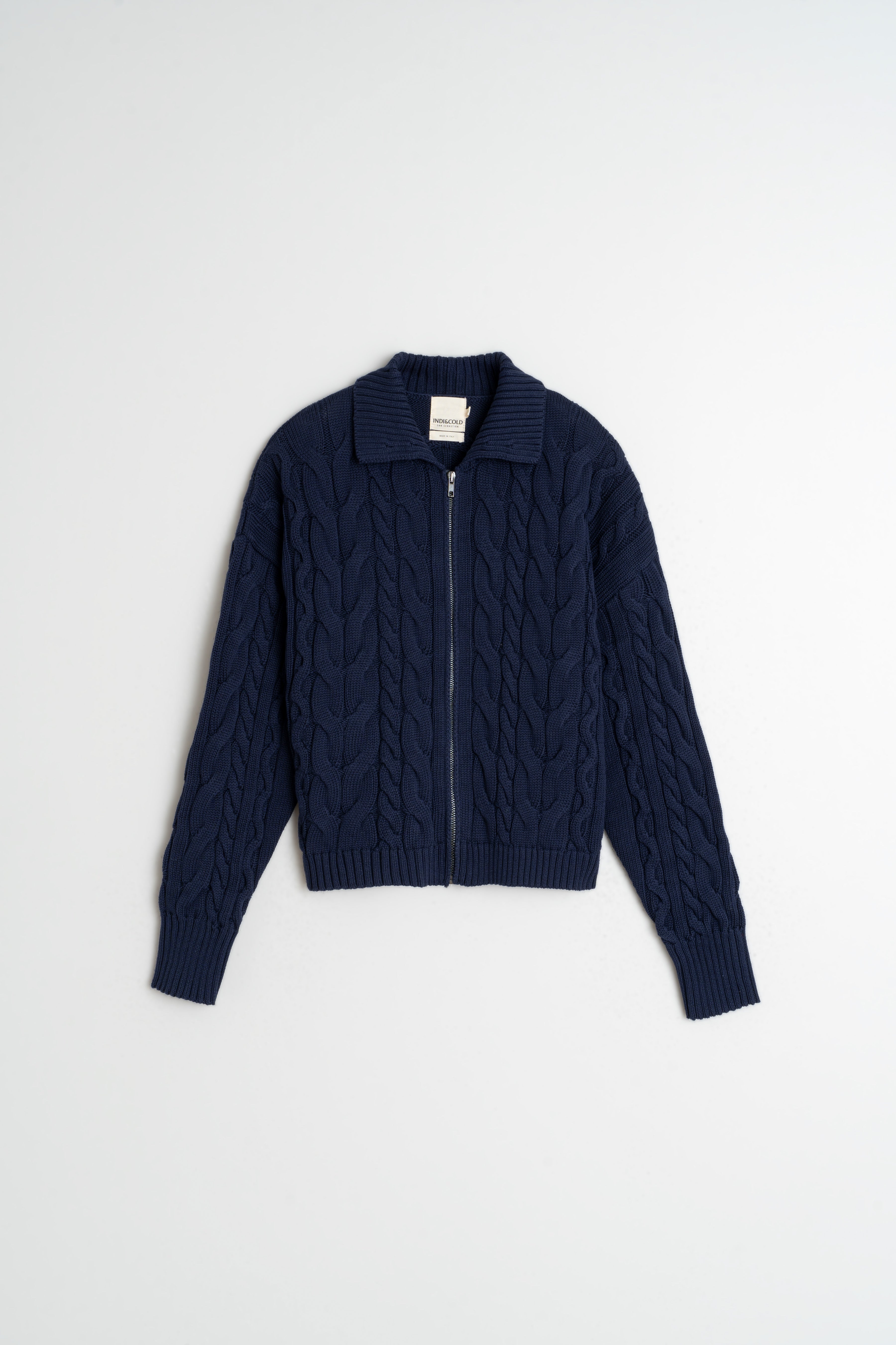 KELLY ZIP CARDIGAN