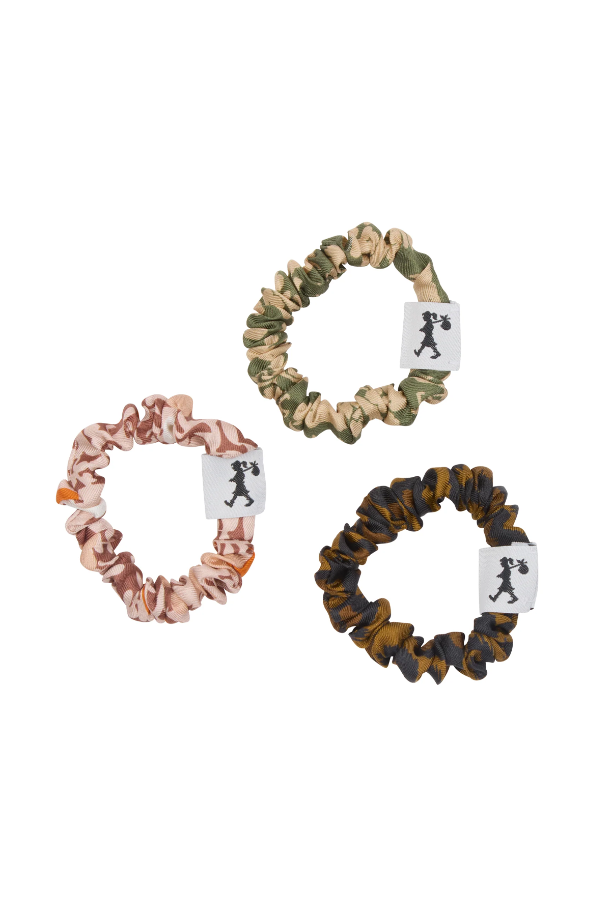 SILK SCRUNCHIE 3PC SET