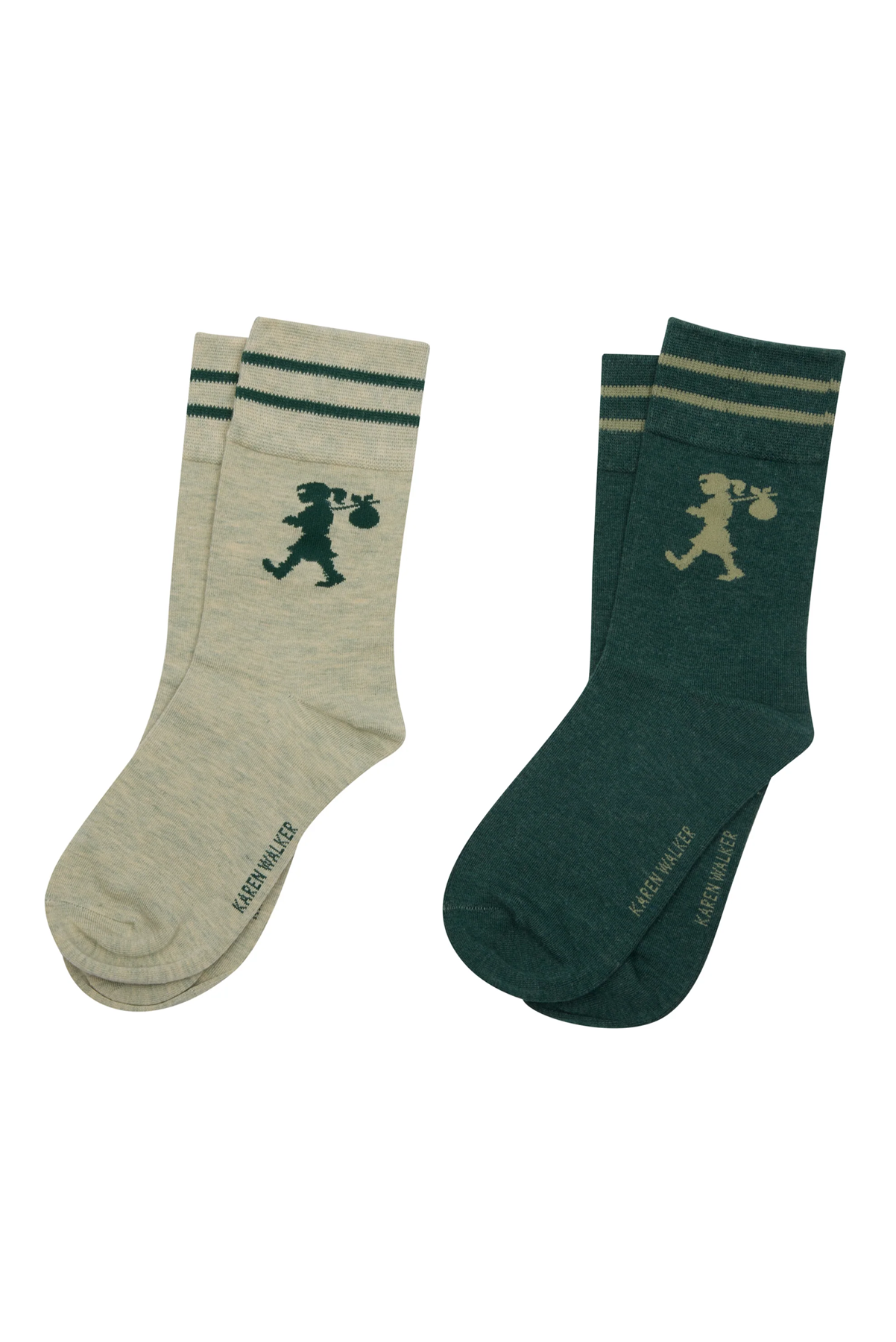 RUNAWAY GIRL SOCKS 2 PACK