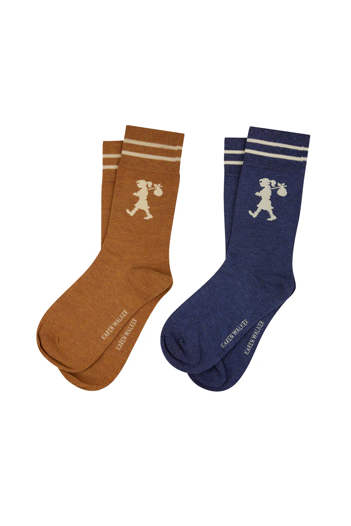 RUNAWAY GIRL SOCKS 2 PACK