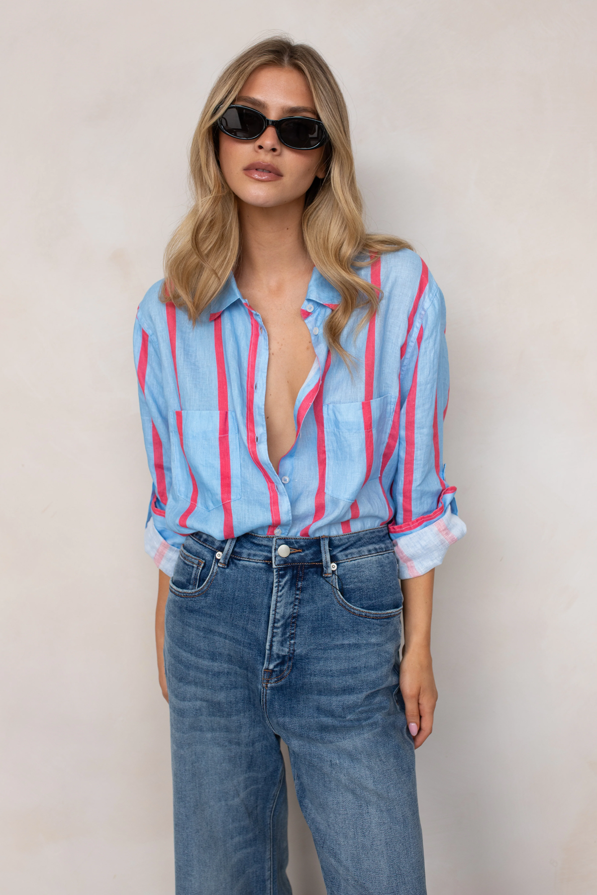 BOYFRIEND LINEN SHIRT