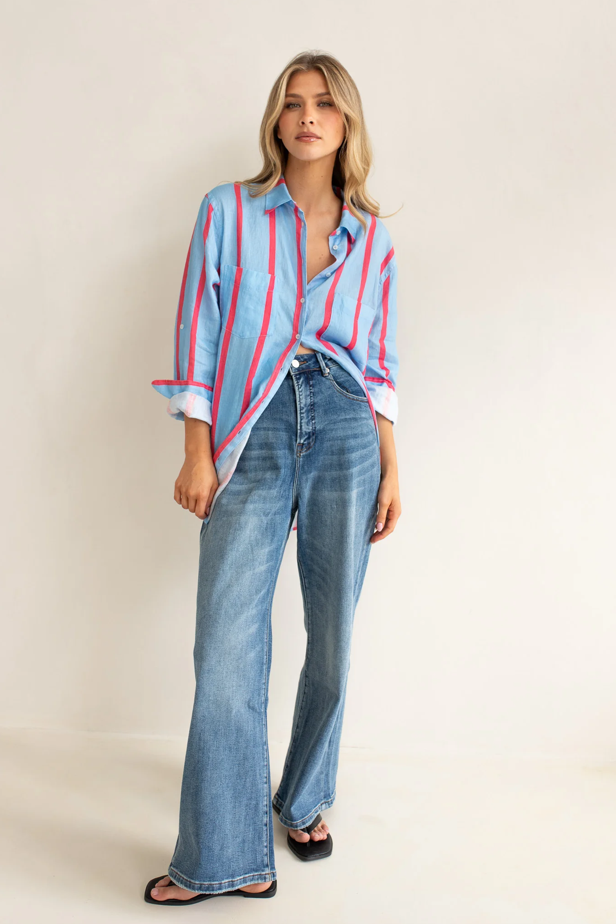 BOYFRIEND LINEN SHIRT