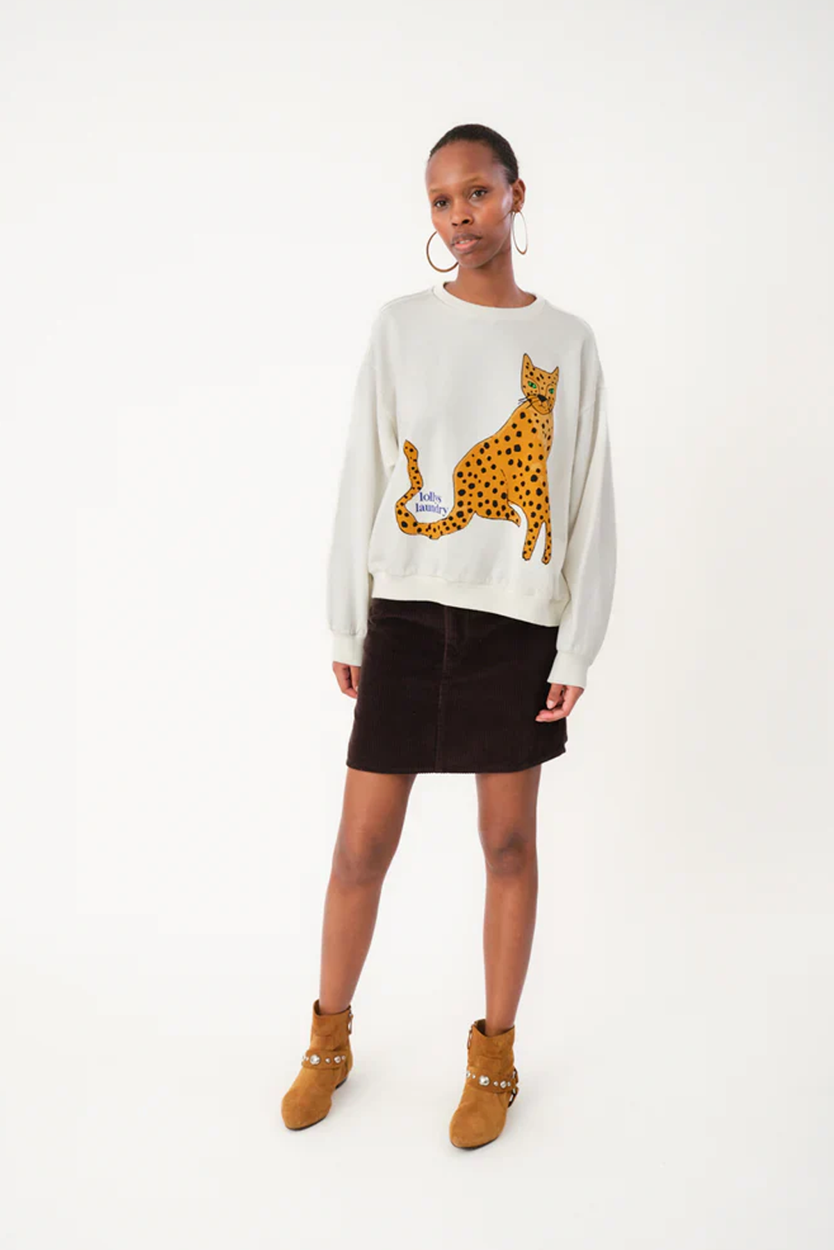 SYDNEY LEOPARD SWEATSHIRT