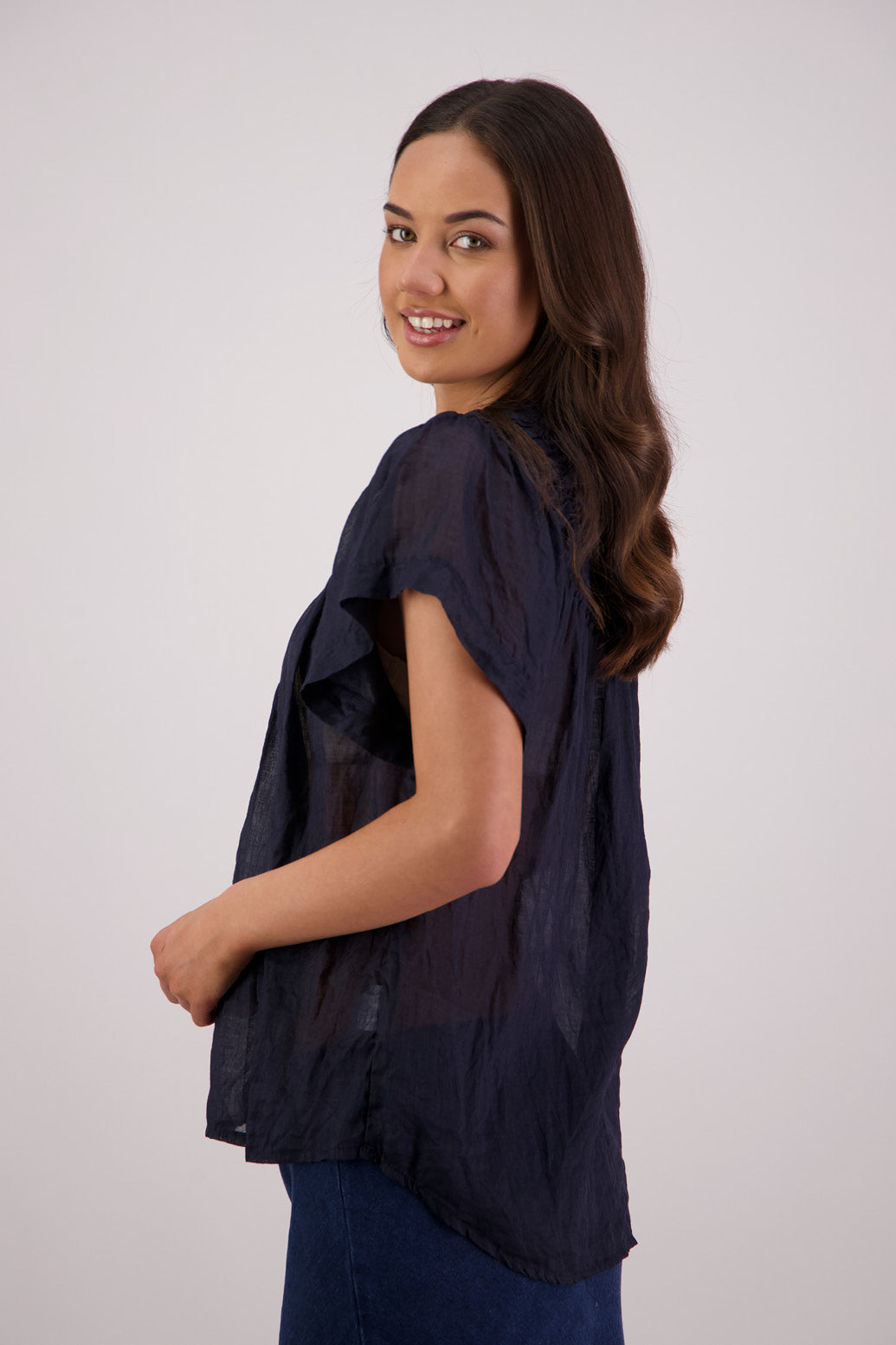 BRIARWOOD SALLY TOP INK PINK