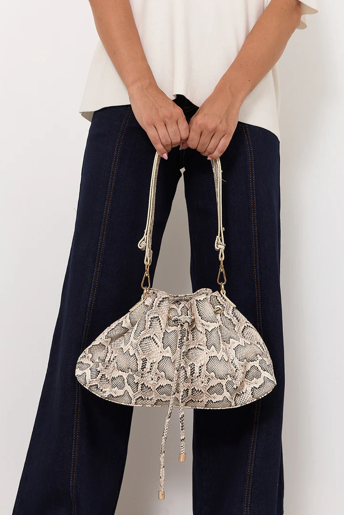 SCOUT SNAKE HANDBAG