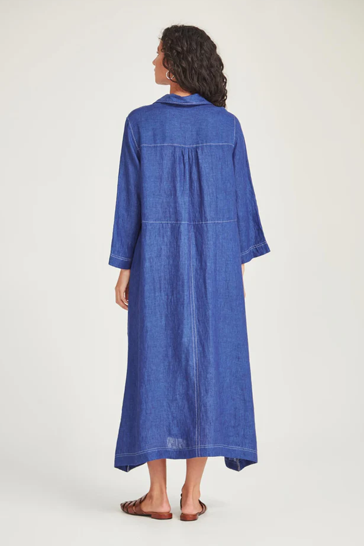 SOFIA LINEN SHIRTDRESS