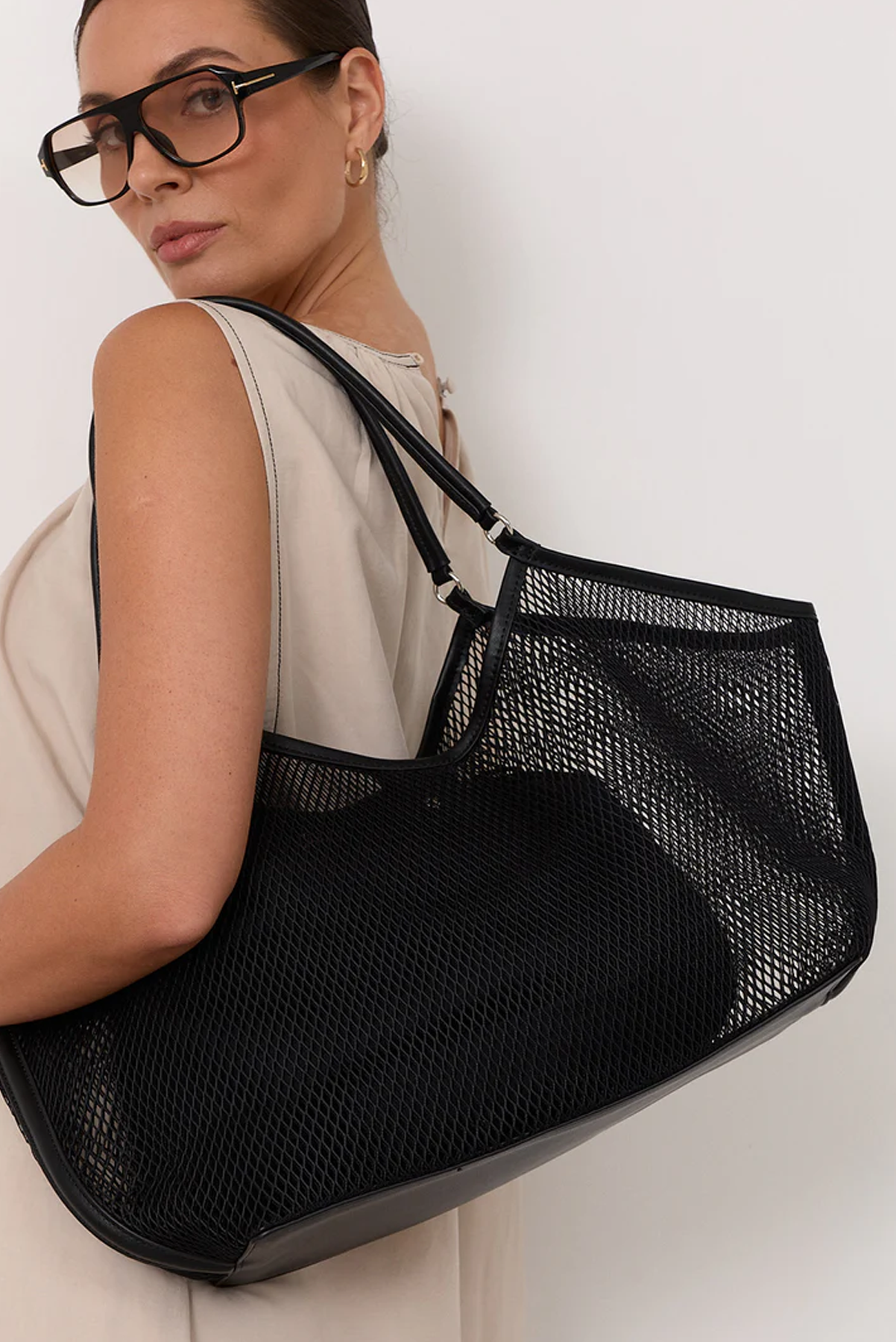 SPORTY WEAVE TOTE BAG