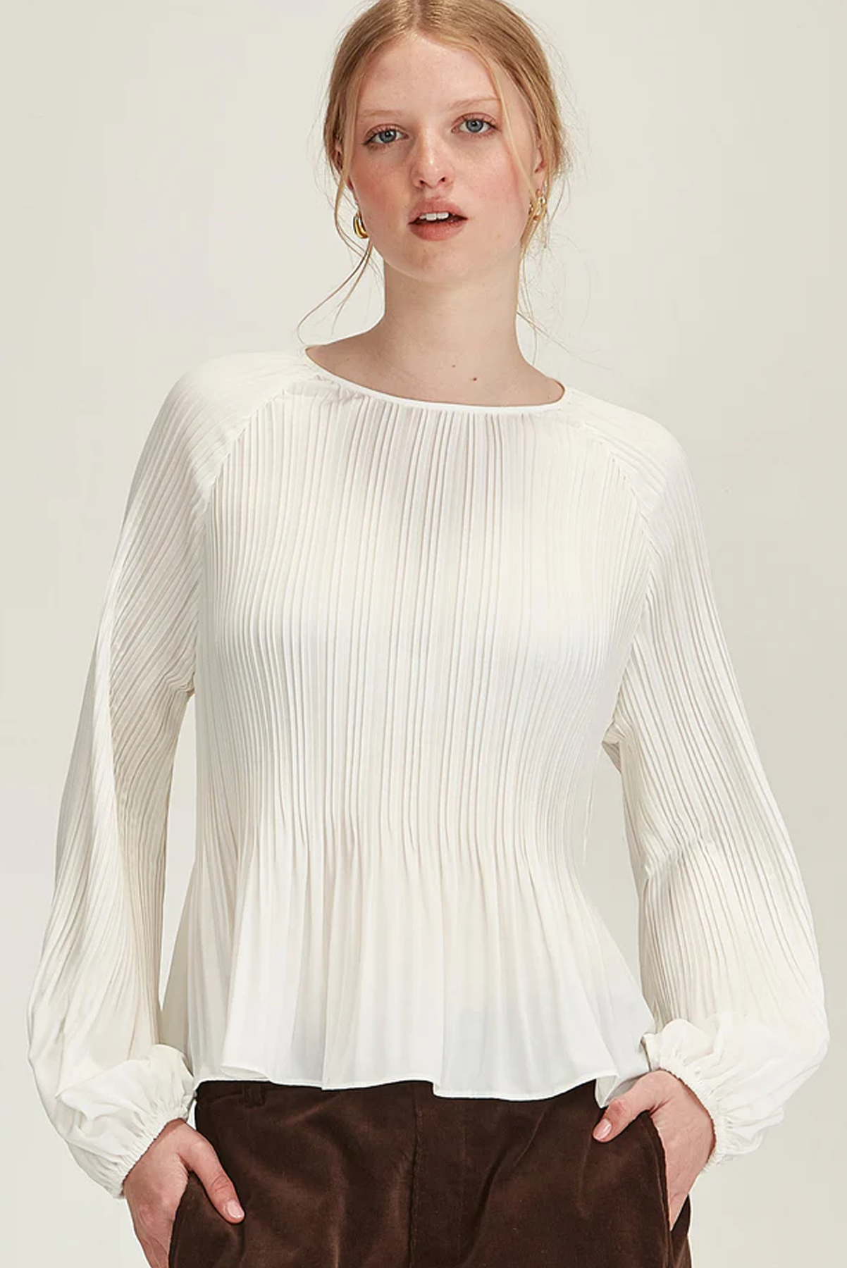 SUMI PLEAT TOP
