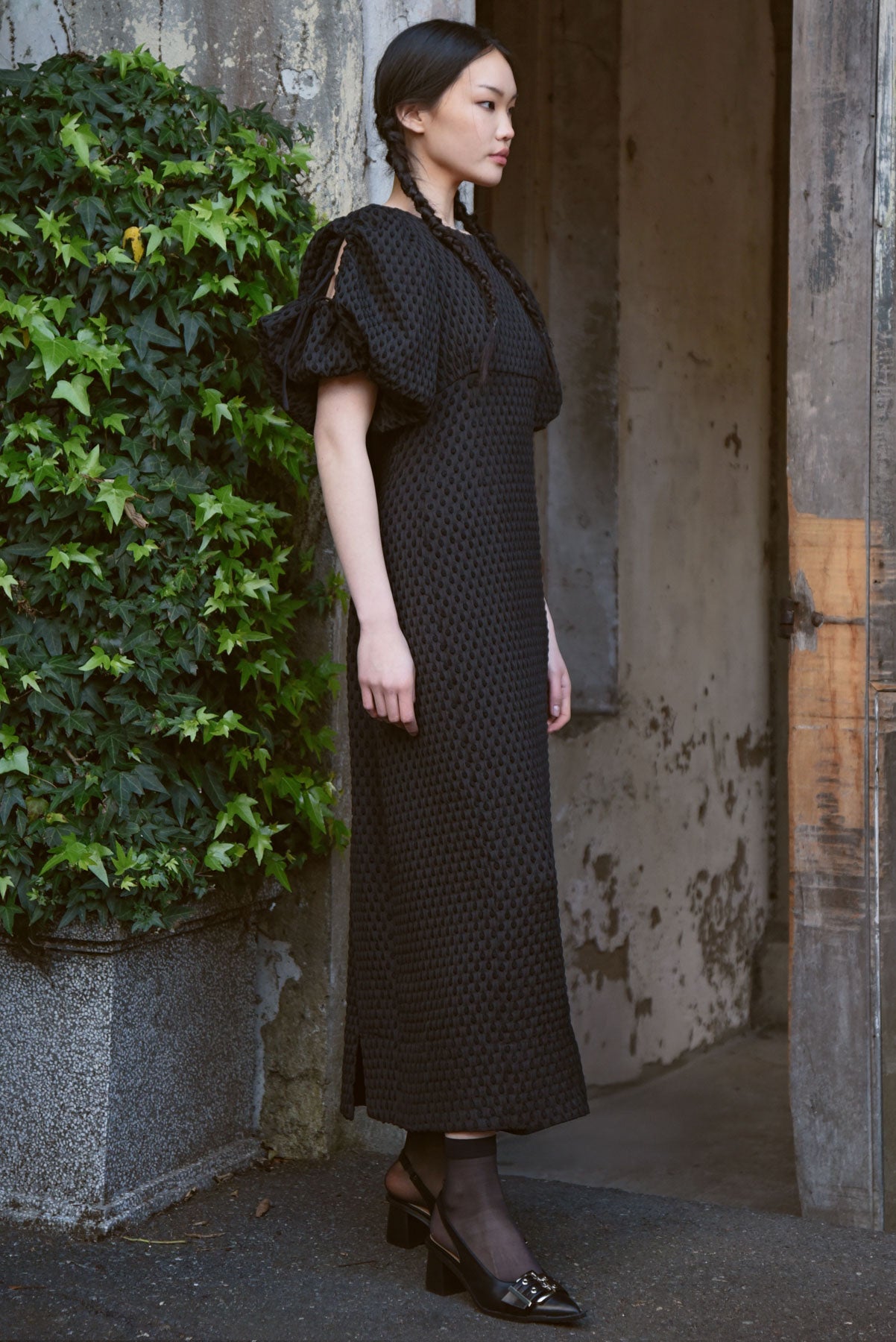 ALONG FOR THE TIED DRESS