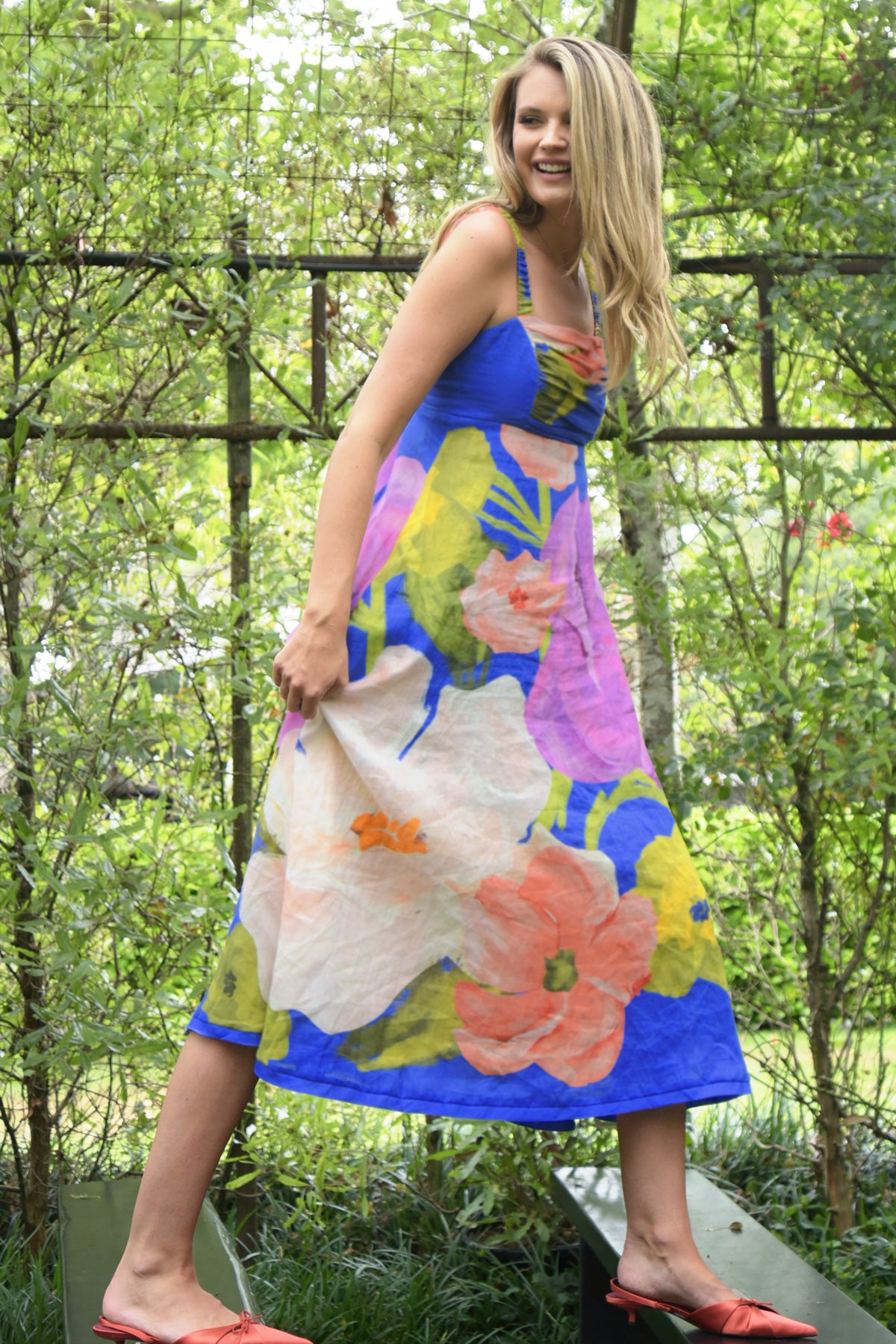 ALWAYS IN A ROUCHE DRESS