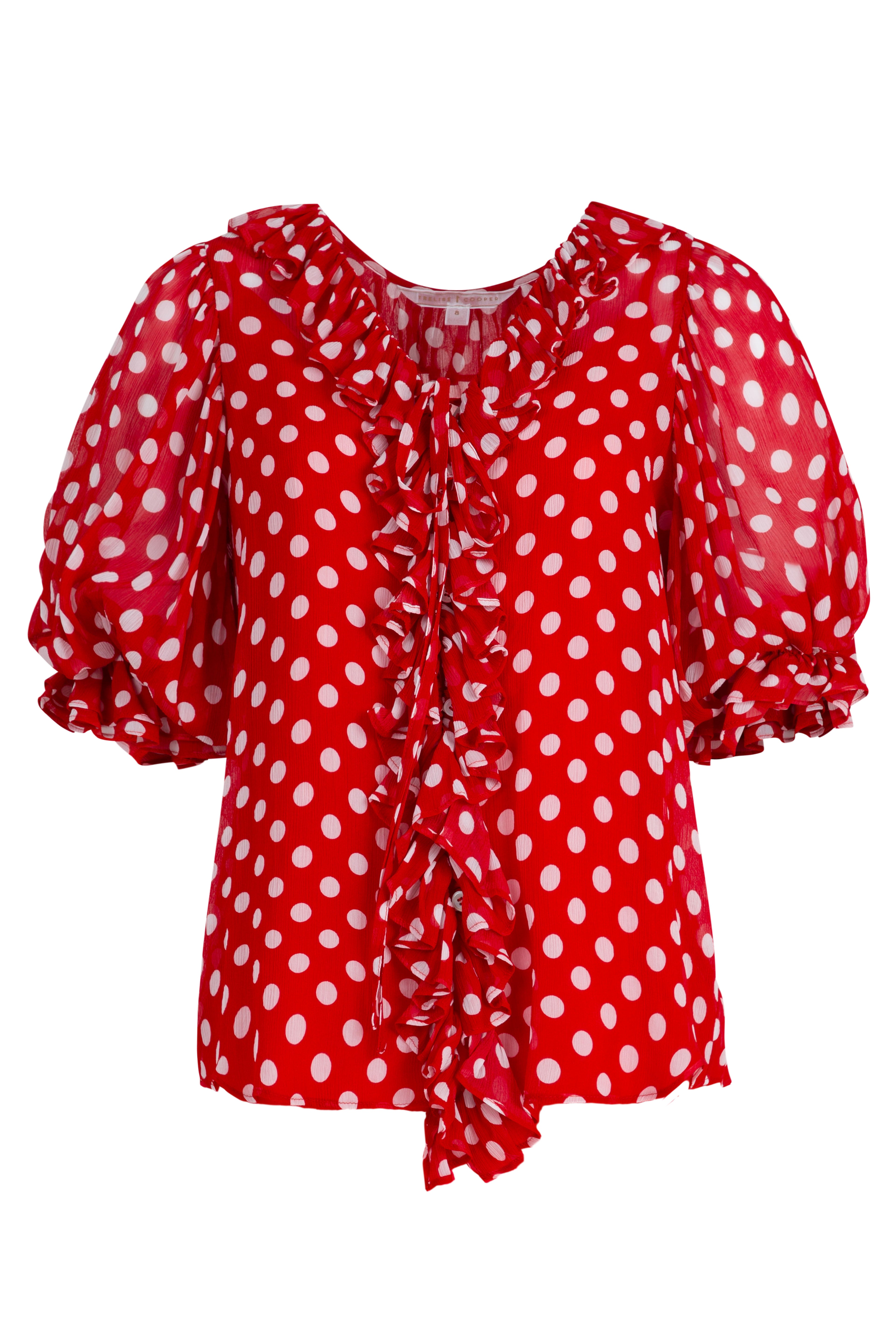 RUFFLE MY LOVE BLOUSE