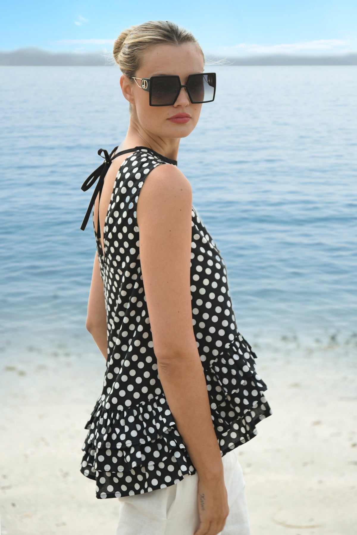 RUFFLE AND READY TOP