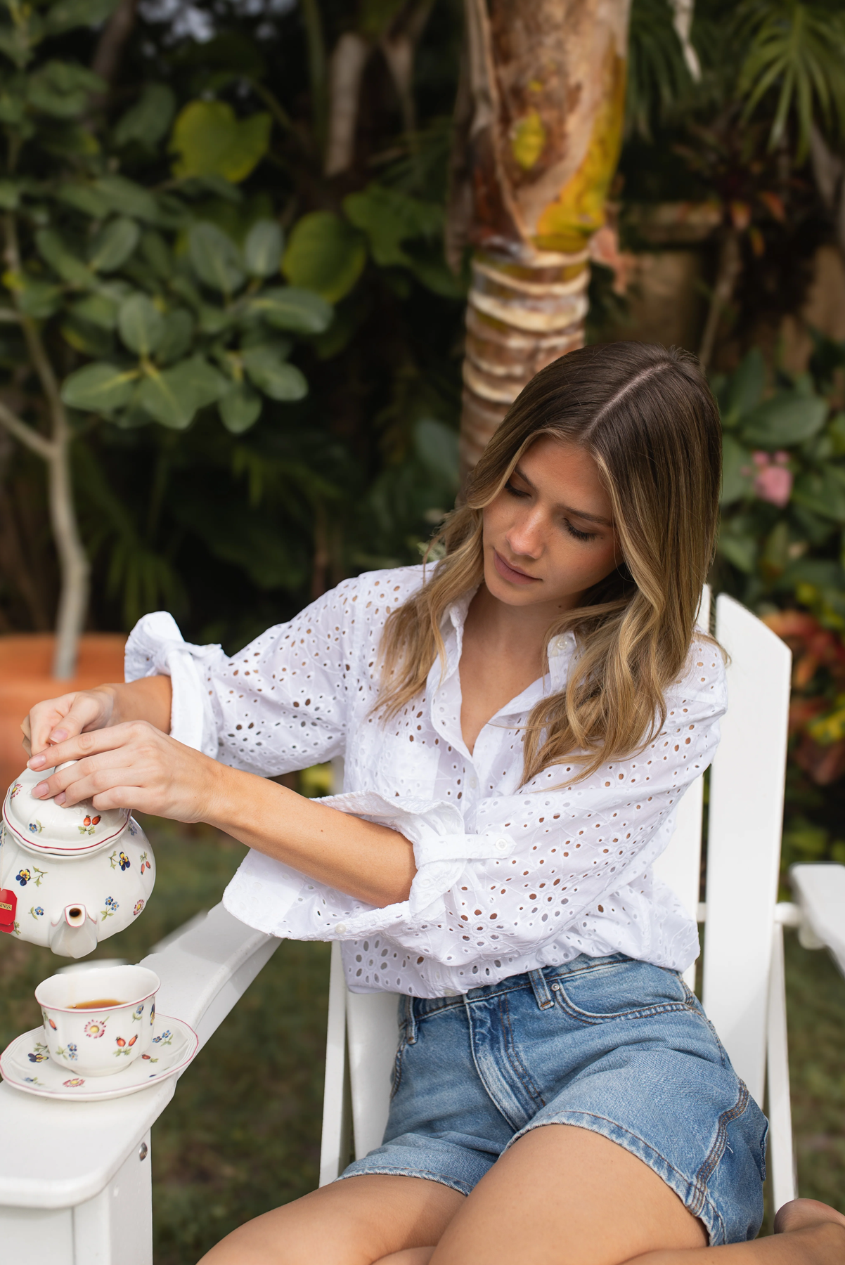 THE BRODERIE SHIRT