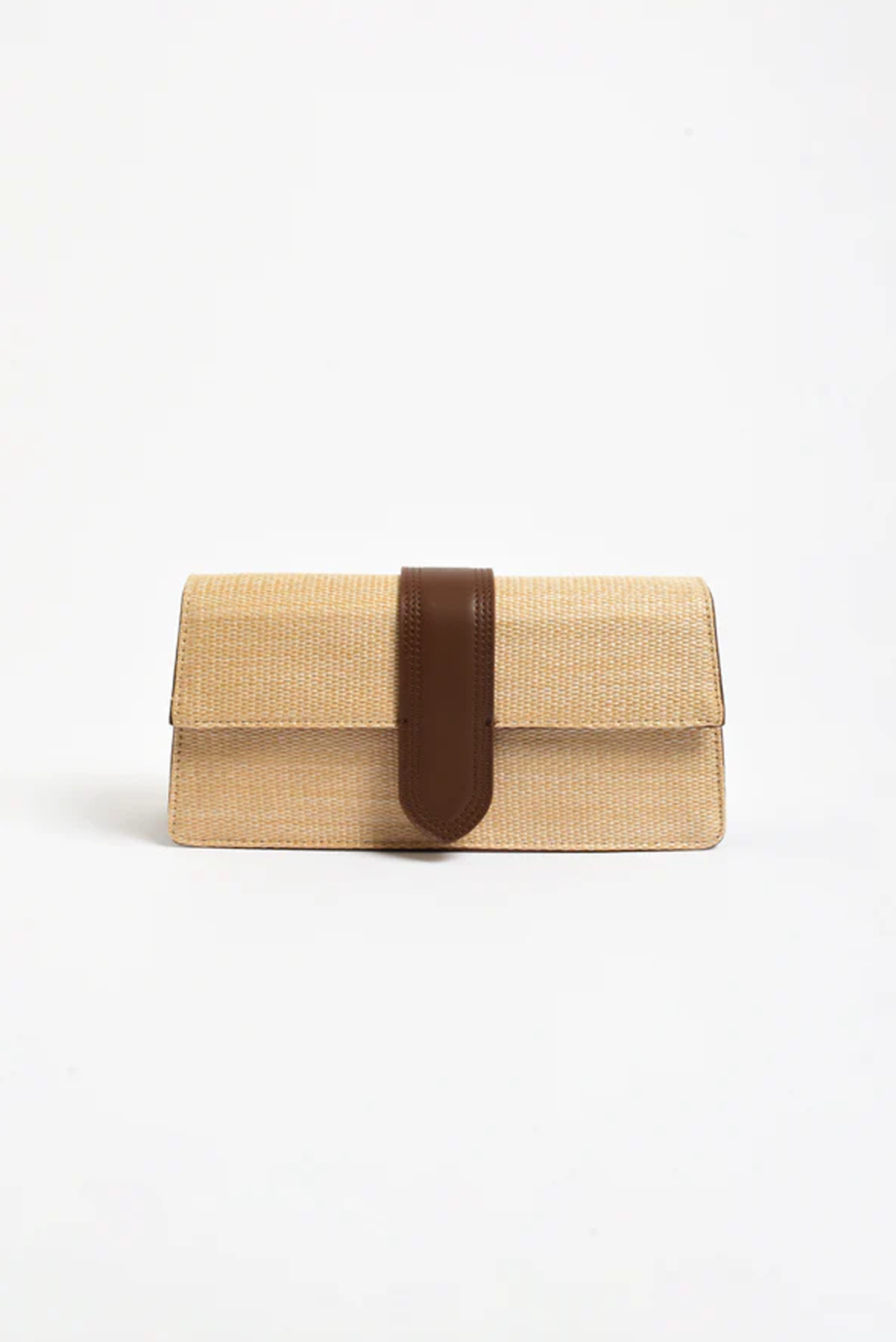 WOVEN FOLD OVER BAG