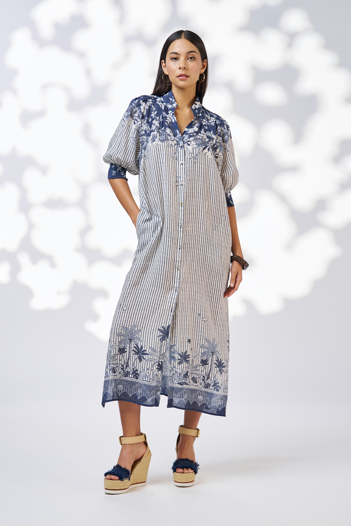 XANTHE SHIRT DRESS