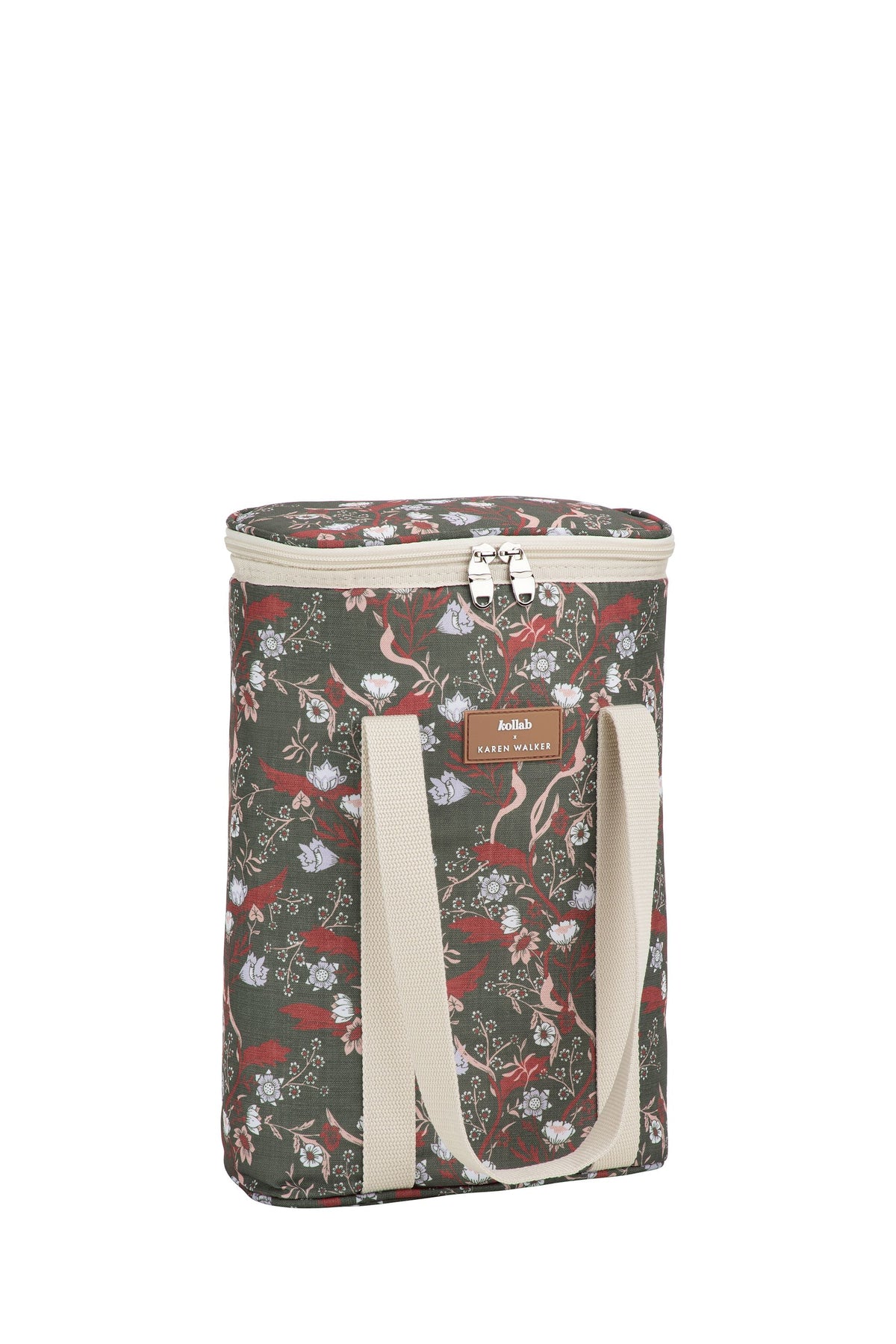 KOLLAB X KAREN WALKER WINE COOLER BAG WHIMSY FLORAL