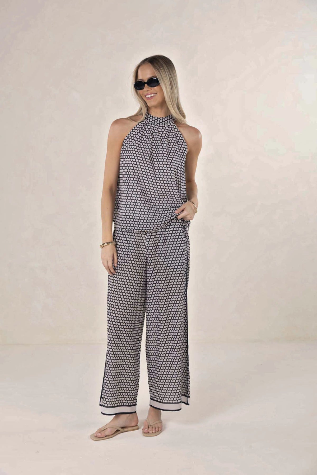 HUMIDITY HEXI HALTER TOP