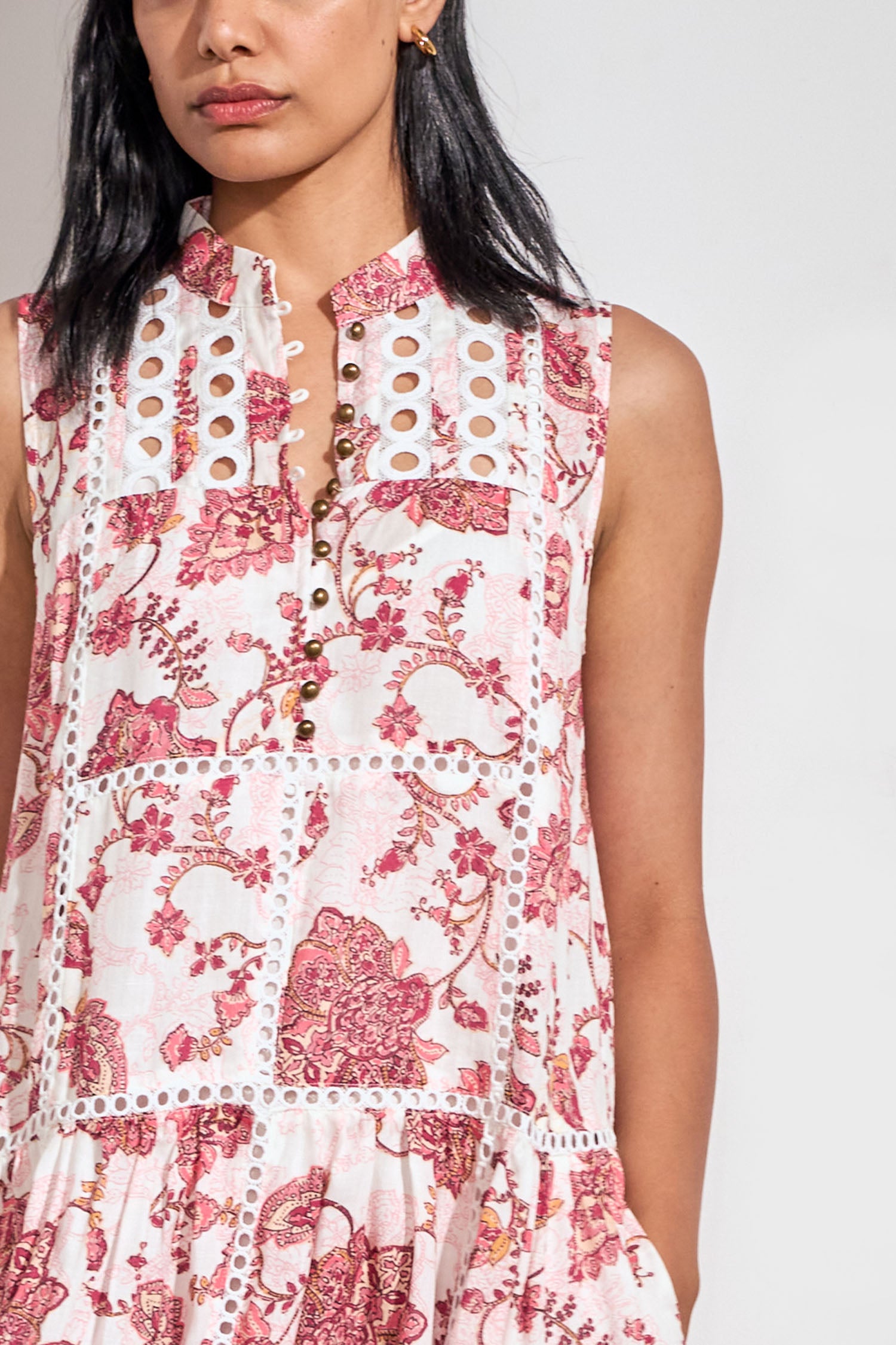ZOE KRATZMANN LINGER DRESS RAMIE ROSE PAISLEY MAXI DRESS