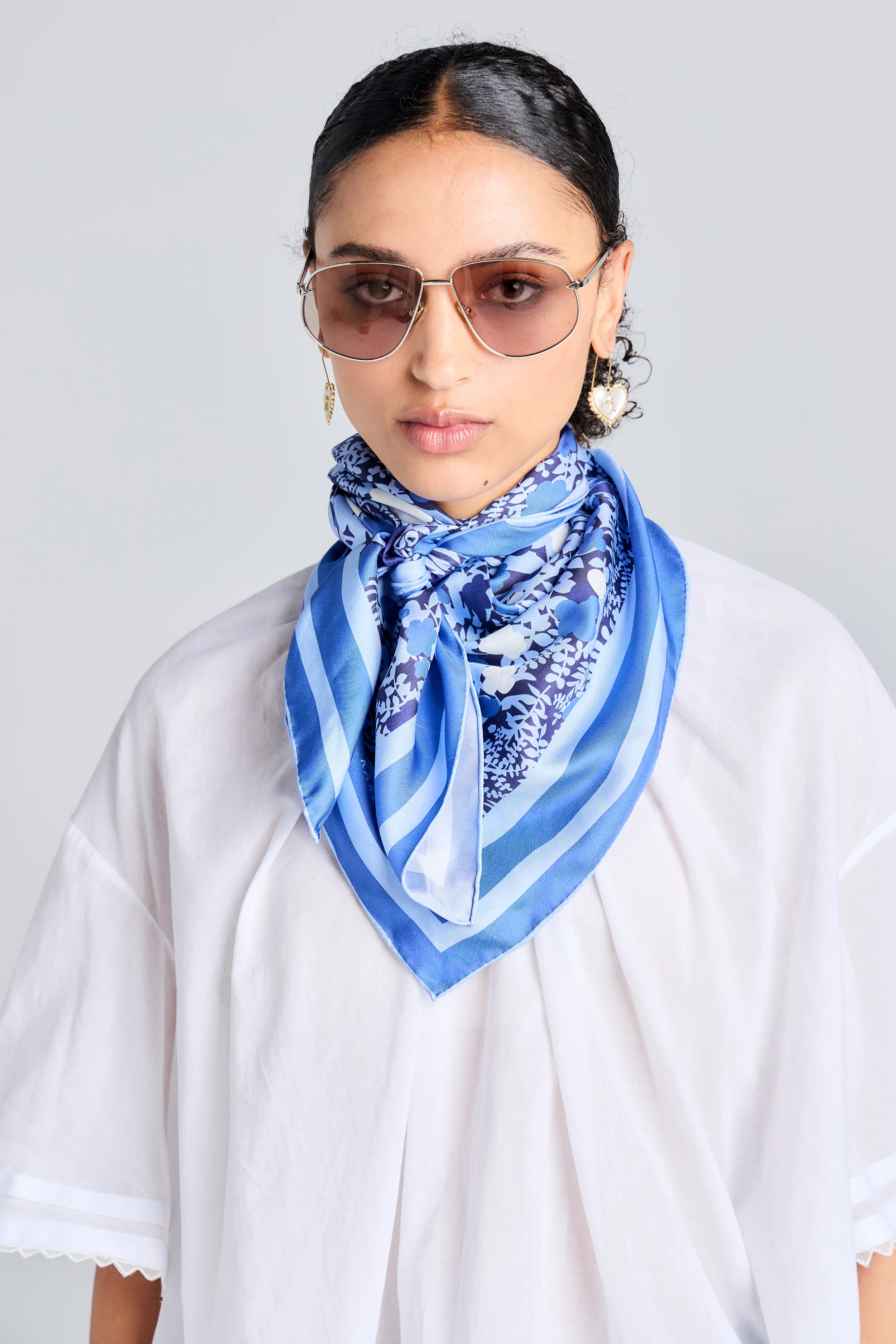 PERFECT DAY CLASSIC SILK SCARF