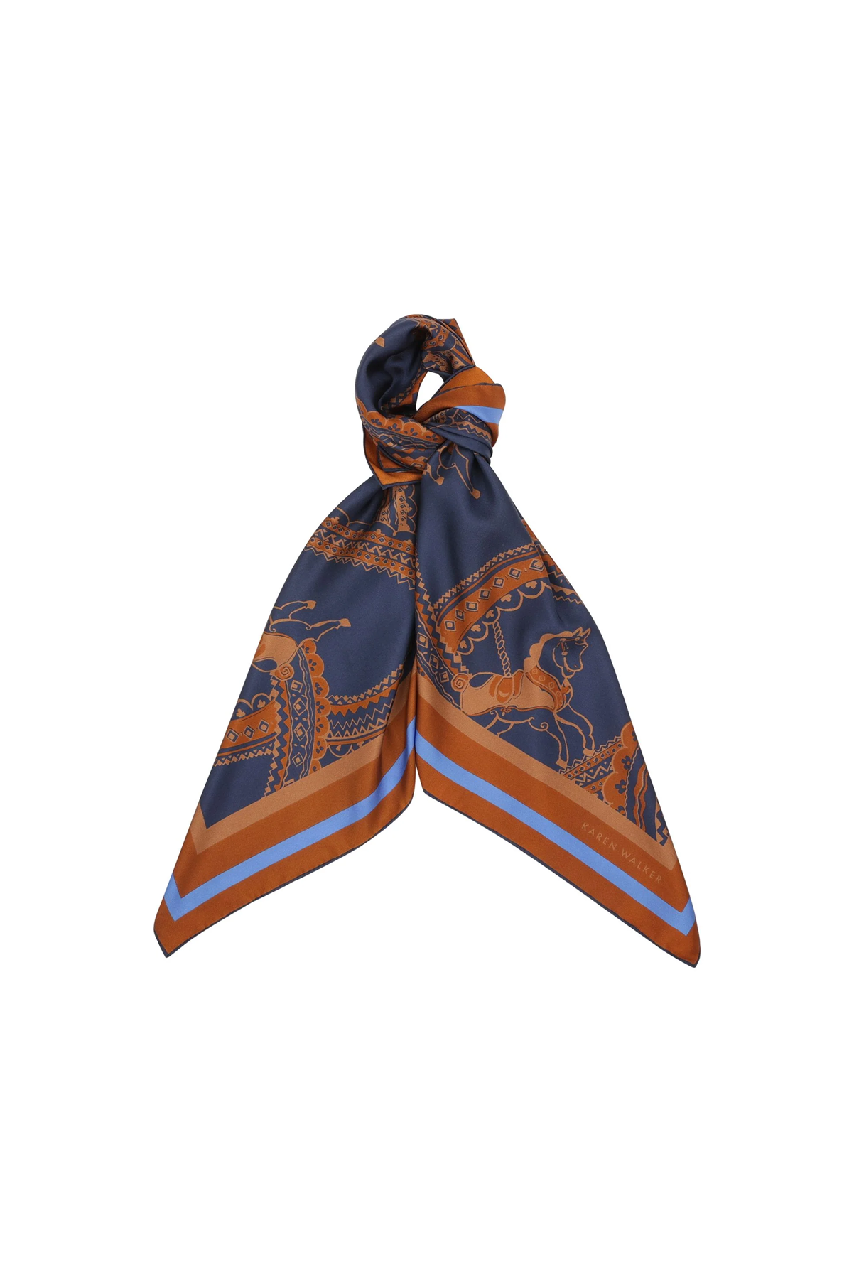 CAROUSEL CLASSIC SILK SCARF