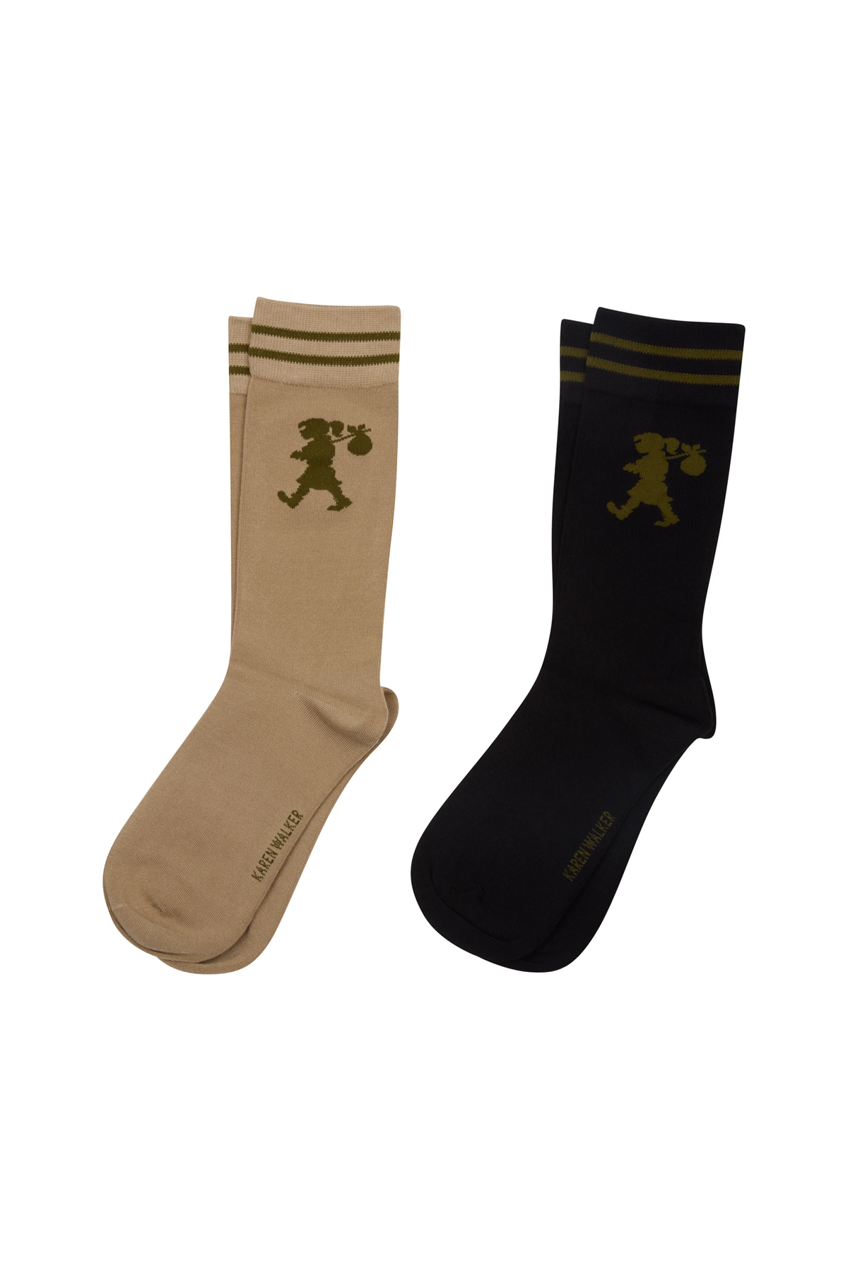RUNAWAY GIRL SOCKS 2 PACK