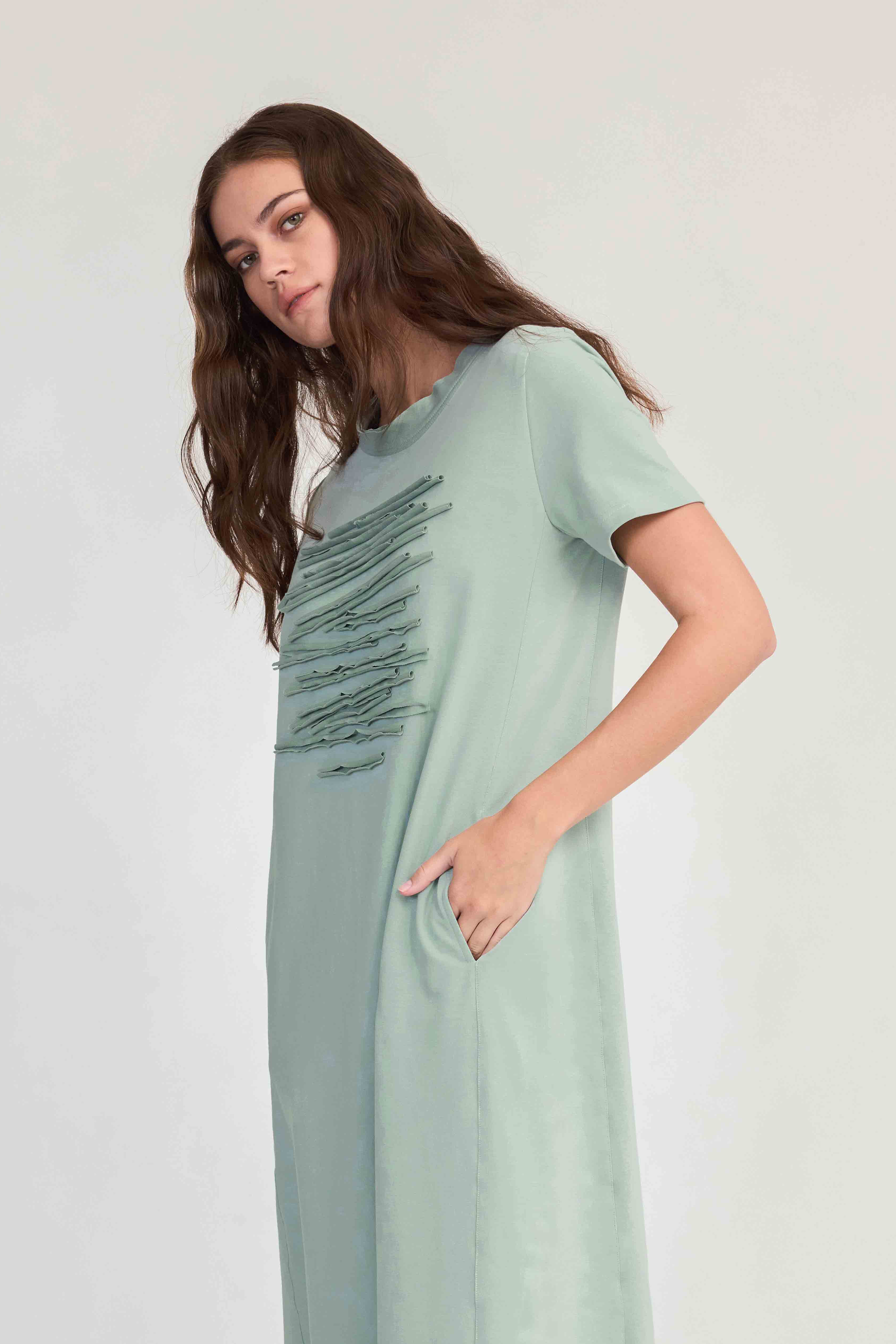STRAND TSHIRT DRESS