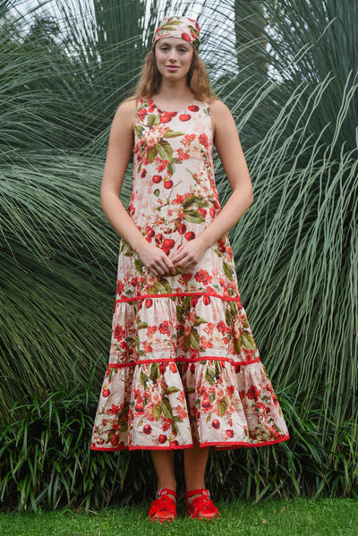 PRINT CESS DIARIES DRESS