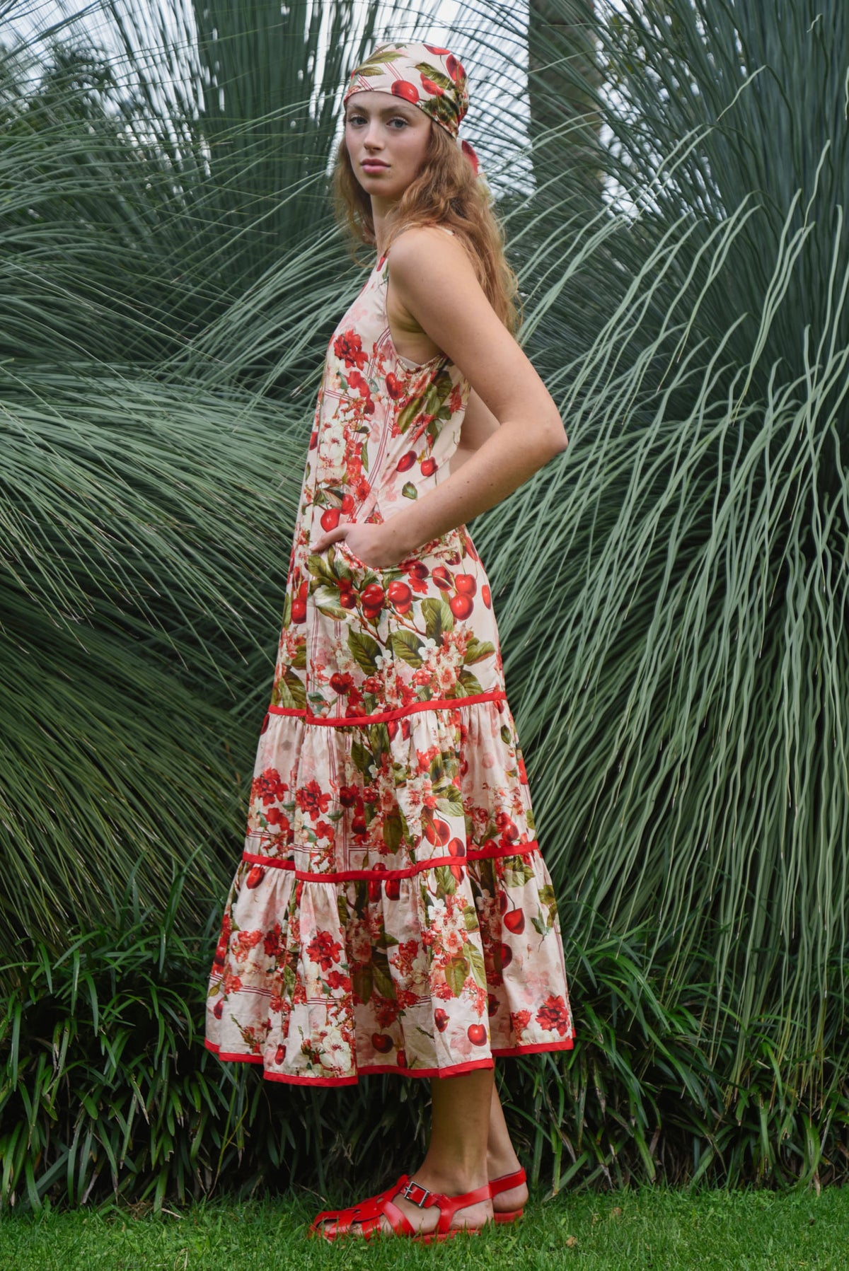 PRINT CESS DIARIES DRESS