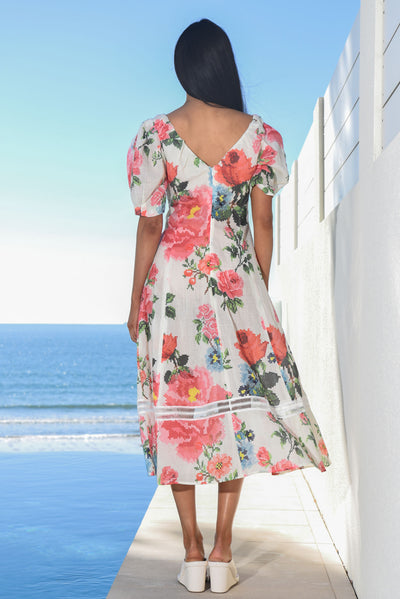 GATHER AROUND GIRLS DRESS