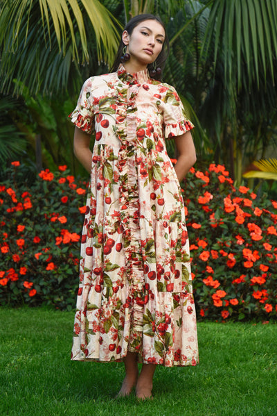 FRILLAXED DRESS