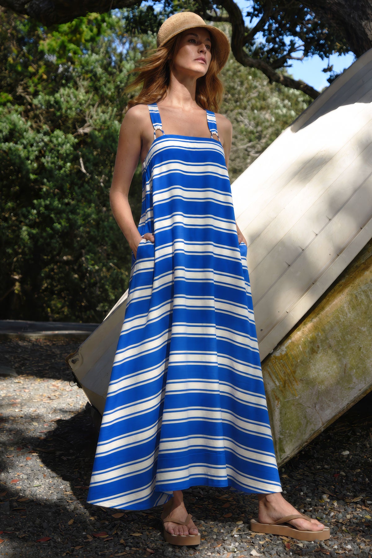 STRAP STAR DRESS
