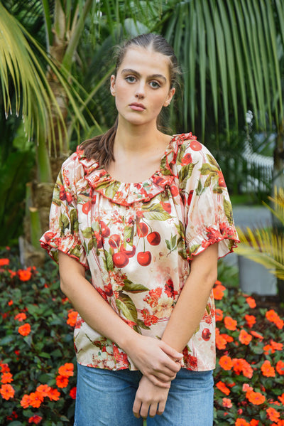 FRILL ANTHROPY TOP