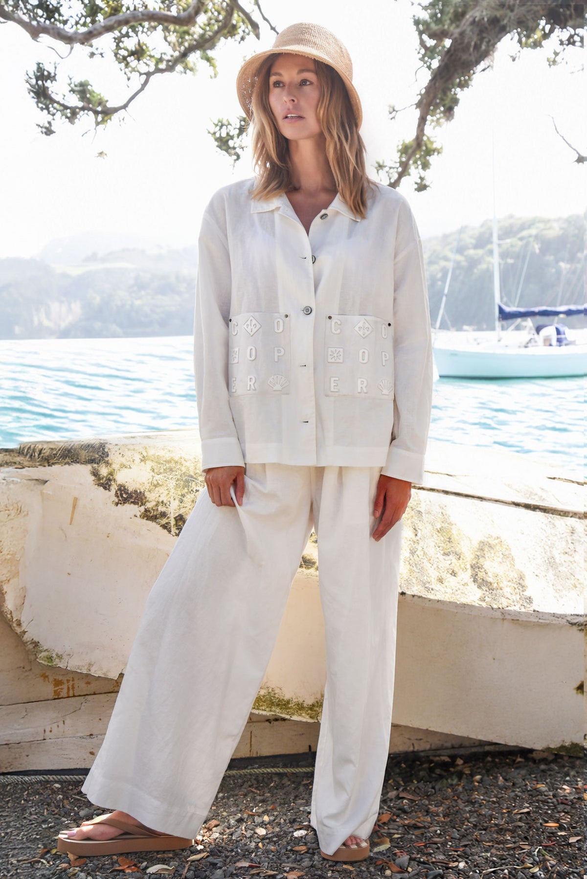 BUTTONED AND EM BOSSY SHIRT