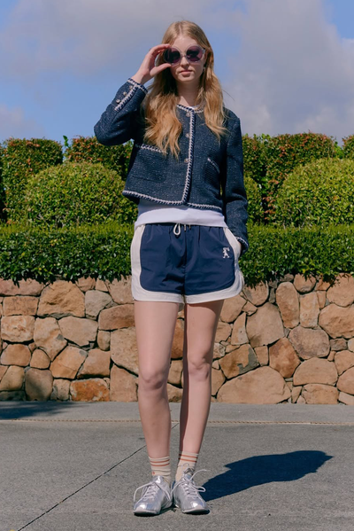 CROPPED BOUCLE JACKET