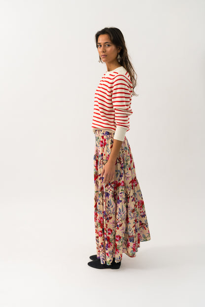 SUNSET MAXI SKIRT