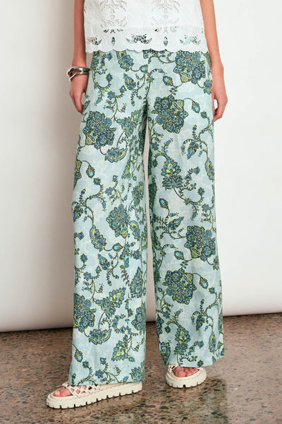 ZOE KRATZMANN PHASE PANT FERN PAISLEY