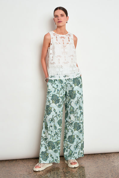 ZOE KRATZMANN PHASE PANT FERN PAISLEY