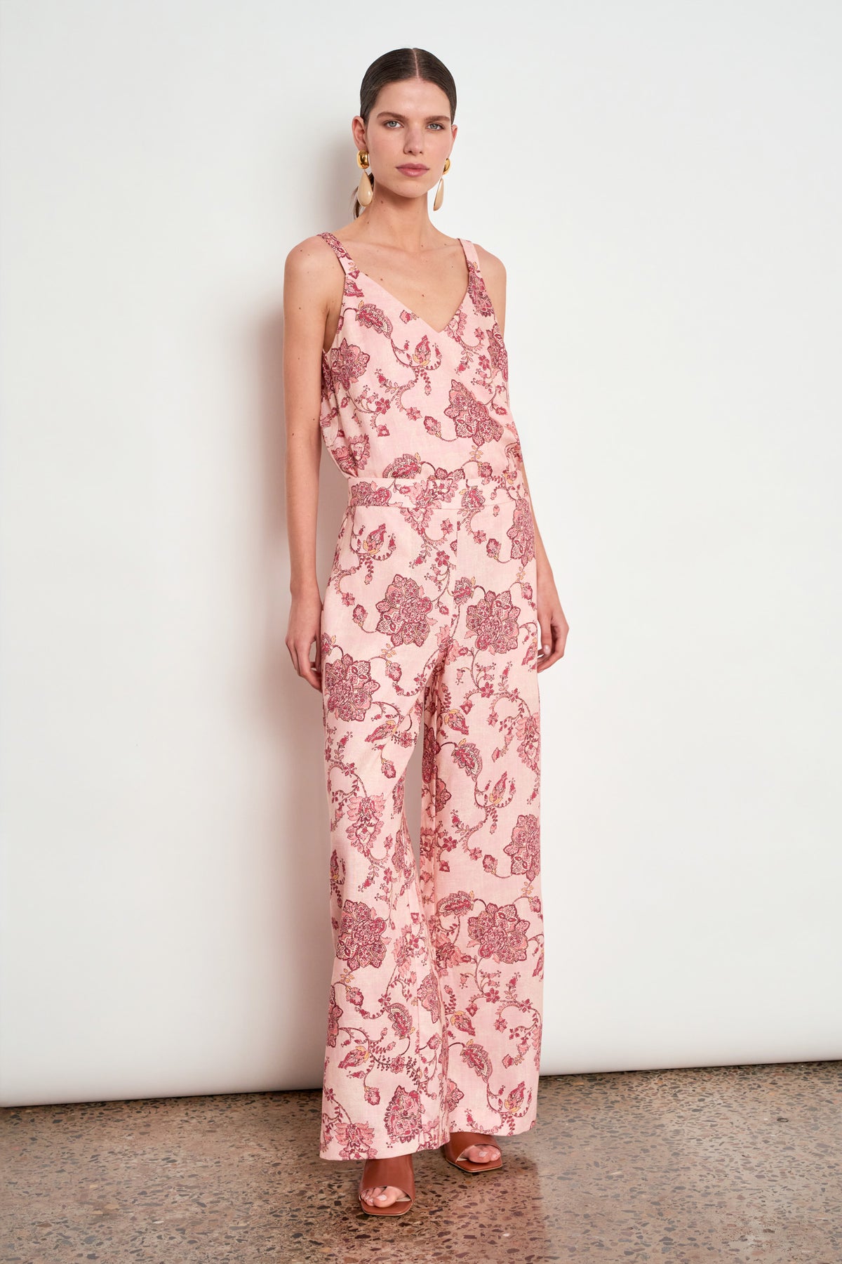 ZOE KRATZMANN TIDAL TOP PEONY PAISLEY