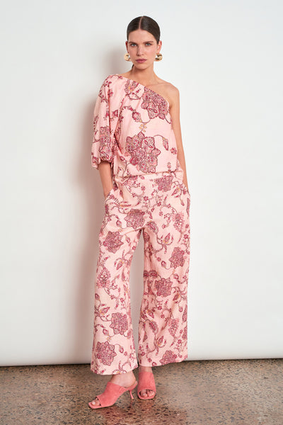ZOE KRATZMANN PEARL TOP PEONY PAISLEY